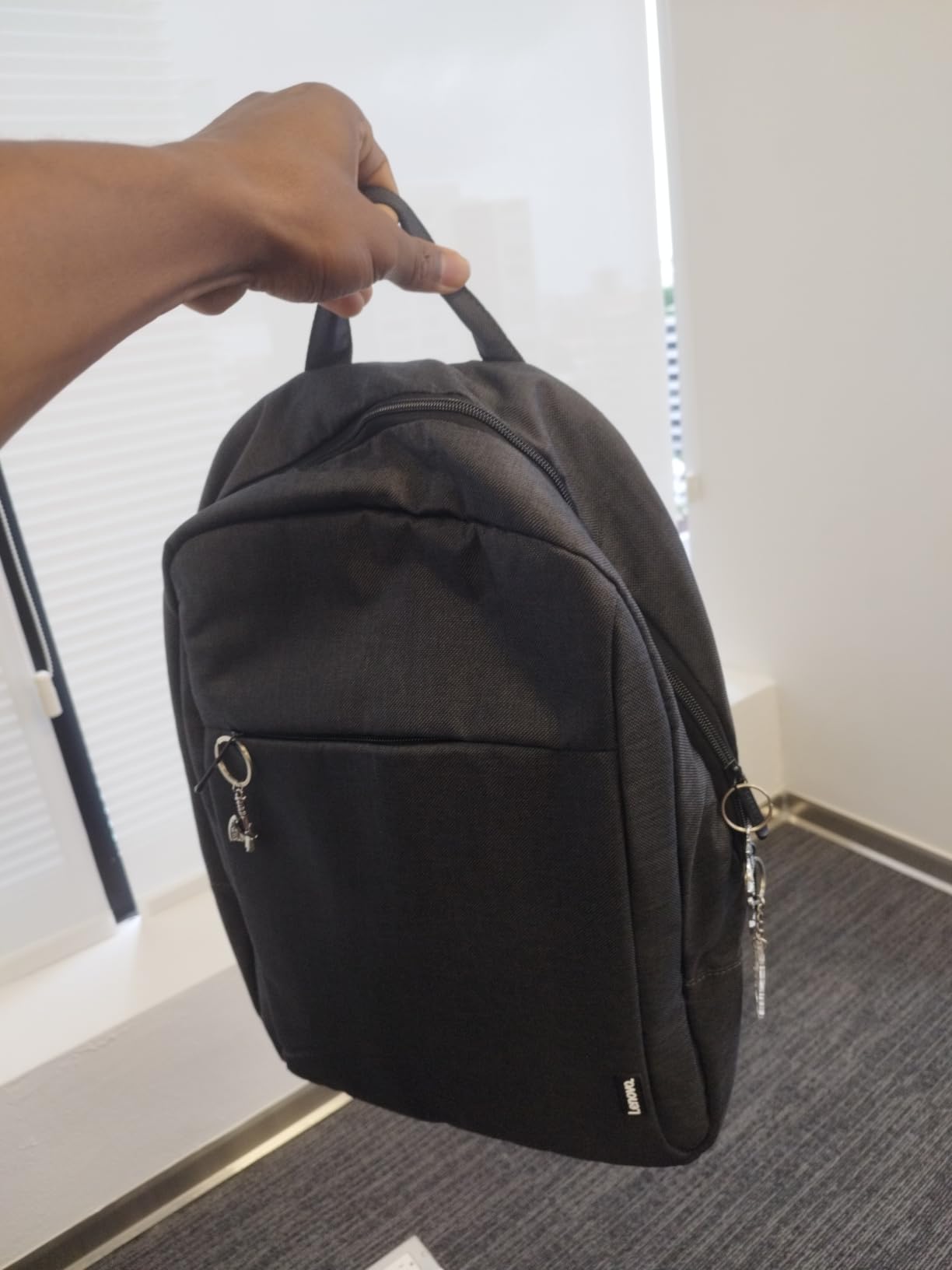 Lenovo Laptop Backpack B210, 15.6-Inch Laptop/Tablet, Durable, Water-Repellent, Lightweight, Clean Design, Sleek for Travel, Business Casual or College, GX40Q17225, Black customer photo 1