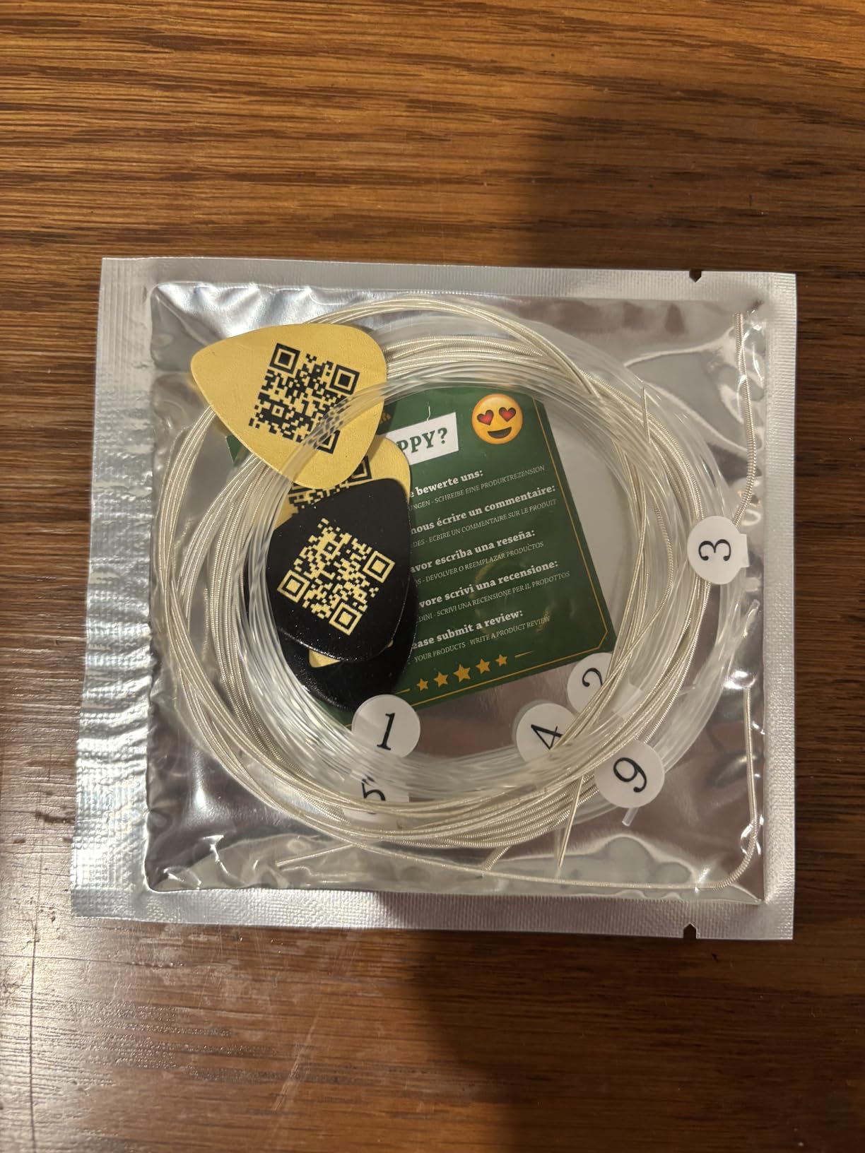BELFORT Classical Guitar Strings – Nylon Silver-Wound 6-String Set customer photo 2