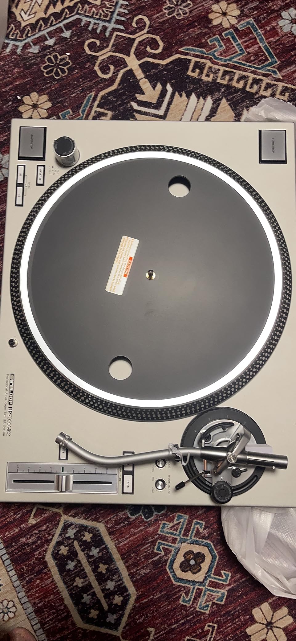 Reloop RP-7000 MK2 Professional Upper Torque Turntable System, Black customer photo 1