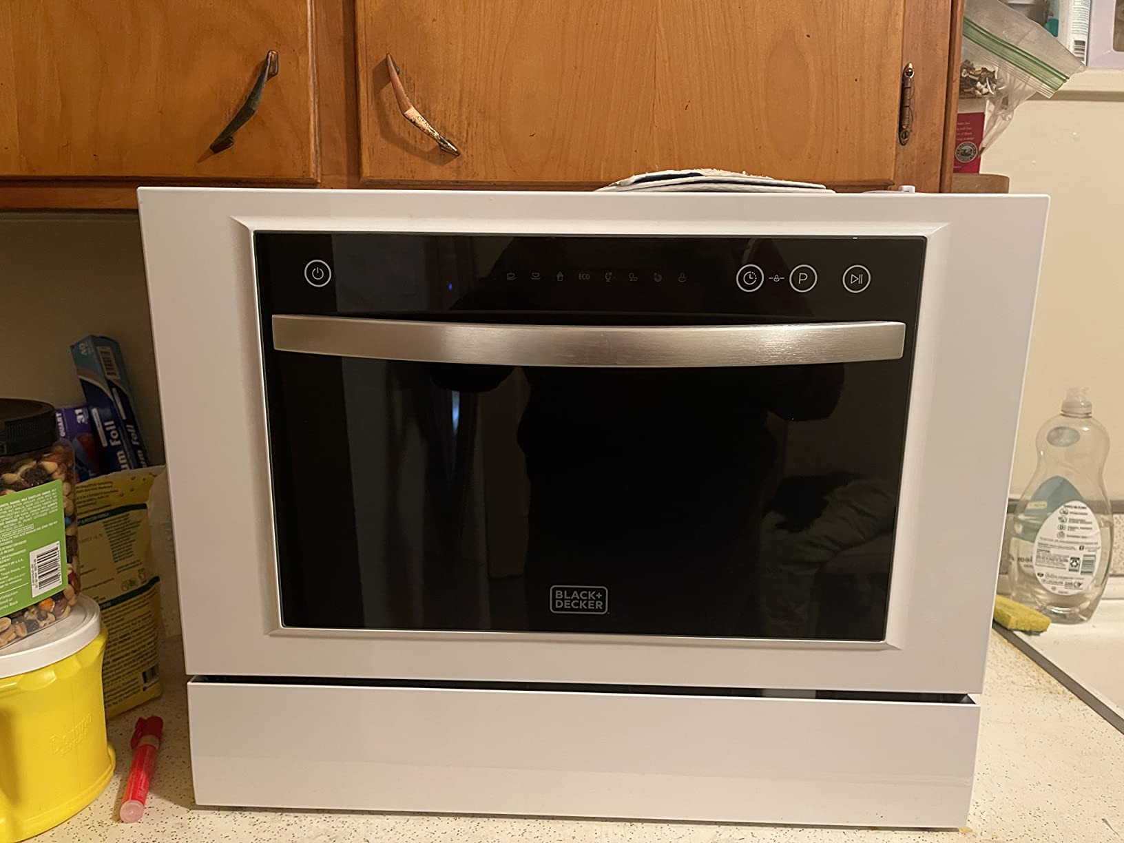 Countertop Dishwasher, Energy Star Certified, BCD6W, White | Counter Dish Washer with 7 Wash Programs, 6-Place Setting Capacity, 24-Hour Delayed Start customer photo 2