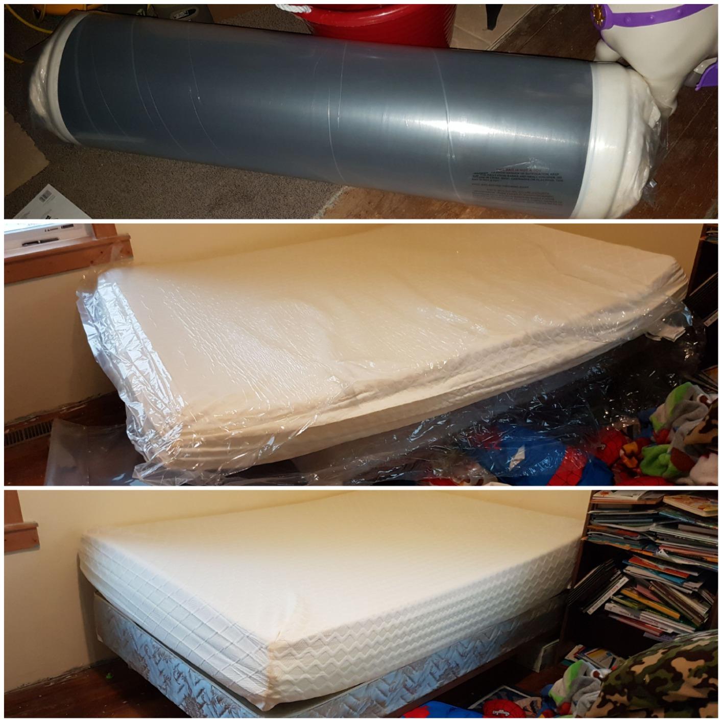 Signature Design by Ashley 12 Inch Memory Foam Queen Mattress in a Box, Chime Series customer photo 1