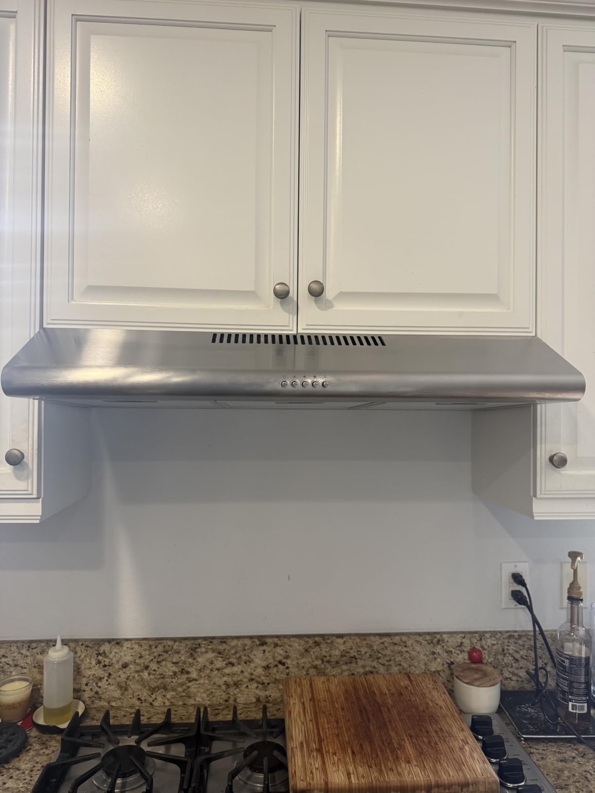 36 in. Delta Collection Ducted Under Cabinet Range Hood, Mesh Filters, Stainless | COSMO COS-5MU36 Reusable Filters, LED Lighting, Push Button Controls, 3 Fan Speeds, Slim Profile, Top or Rear Venting customer photo 2