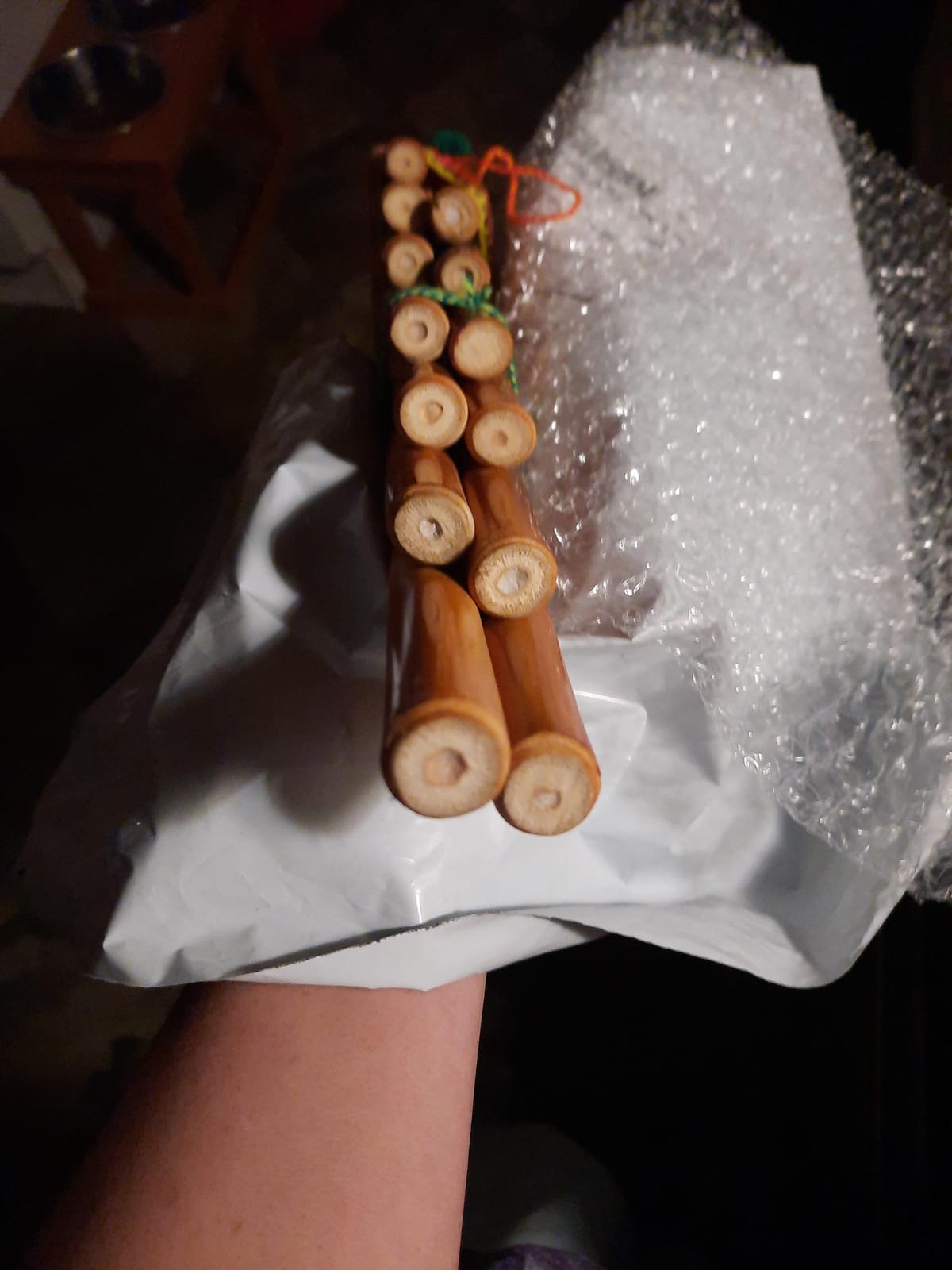 Spirit of Nature - Flute Instrument Pan Flute, Native Instruments Musical Instruments for Adults | Bamboo Flute Wooden Flute, Flauta de Pan Flautas Musicales, 2 Sizes - Small customer photo 2