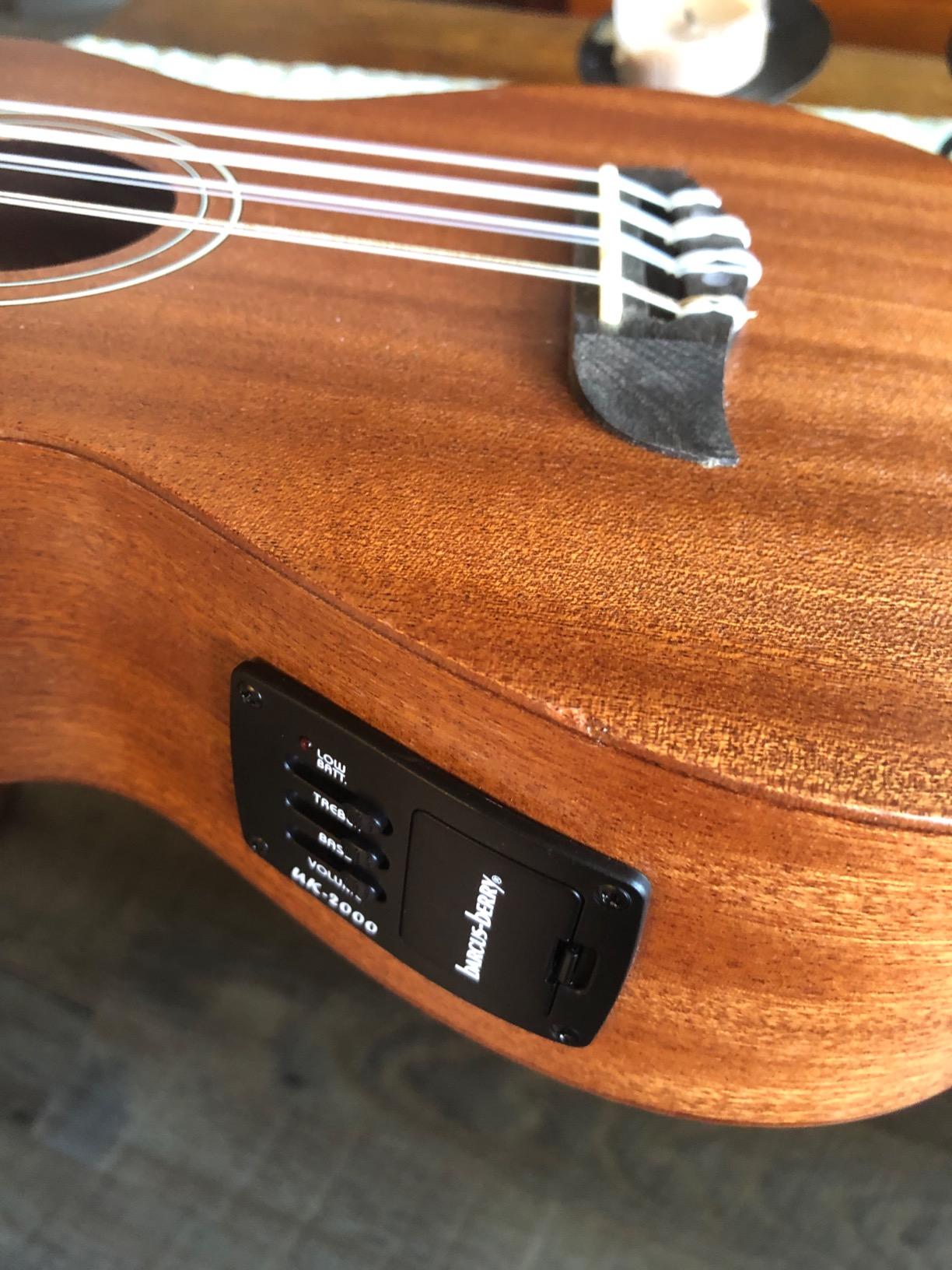 Oscar Schmidt 8-String Tenor Ukulele with Active Preamp System customer photo 1