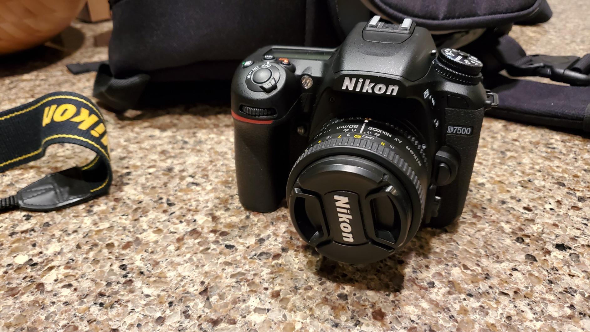 Nikon D7500 20.9MP DX-Format Wi-Fi 4K Digital SLR Camera Body (Renewed) customer photo 1