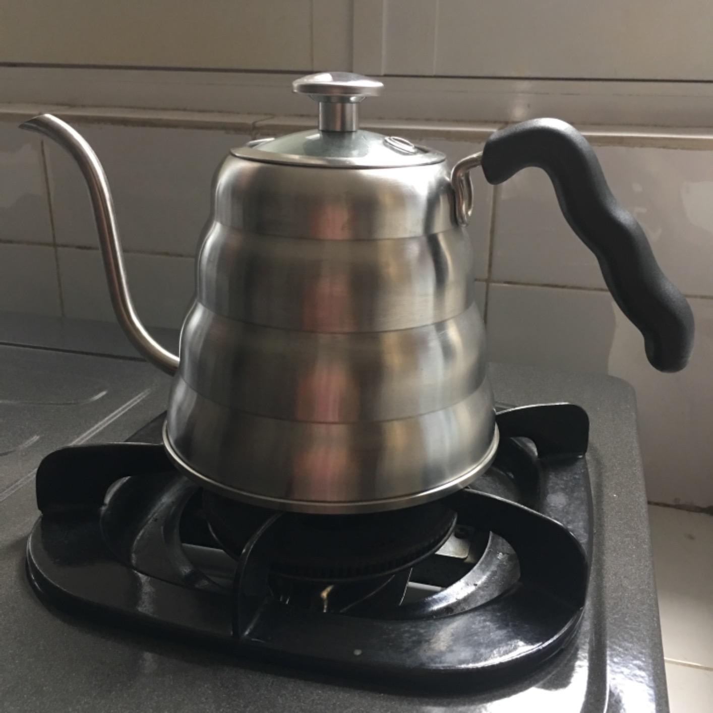 Bean Envy Pour Over Coffee Kettle, Small Gooseneck Kettle with Thermometer customer photo 1