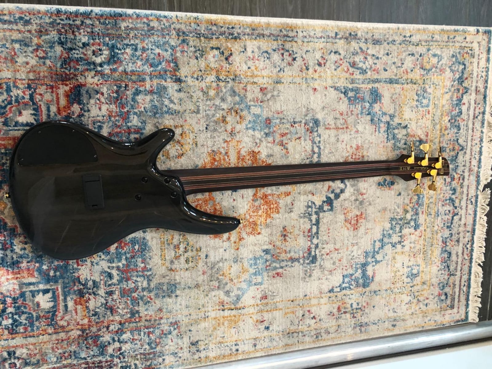 Ibanez Premium SR2605 Bass Guitar - Cerulean Blue Burst customer photo 1