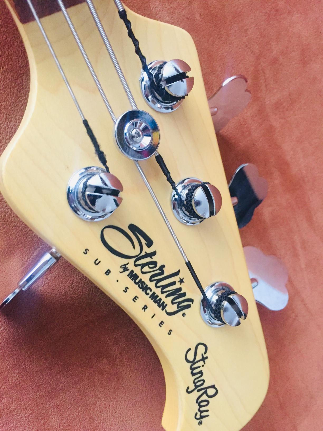 Sterling by Music Man StingRay Ray4 Bass Guitar in Walnut Satin customer photo 2
