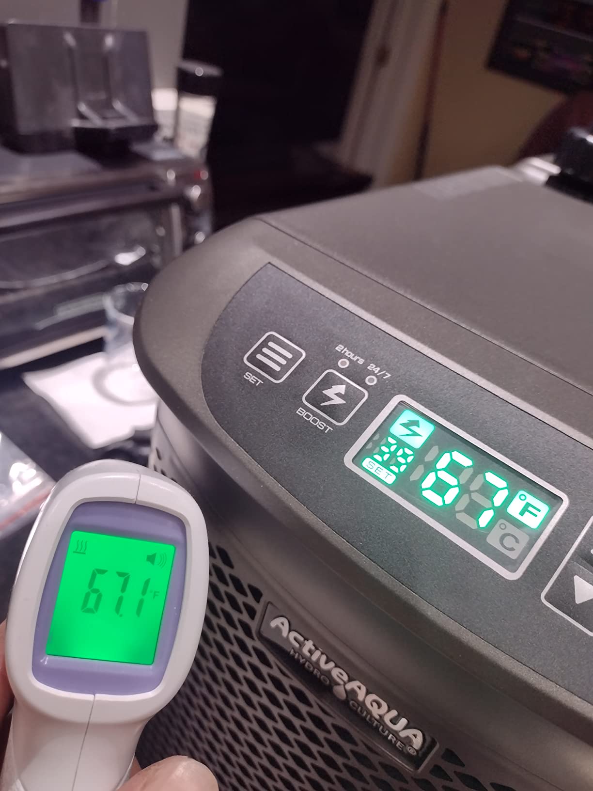 Active Aqua 0.10 HP Water Chiller with Boost | Cold Plunge & Ice Bath Cooler | Digital Temp Control | Fresh & Salt Water, Hydroponics, Aquariums | 10-40 Gal customer photo 1