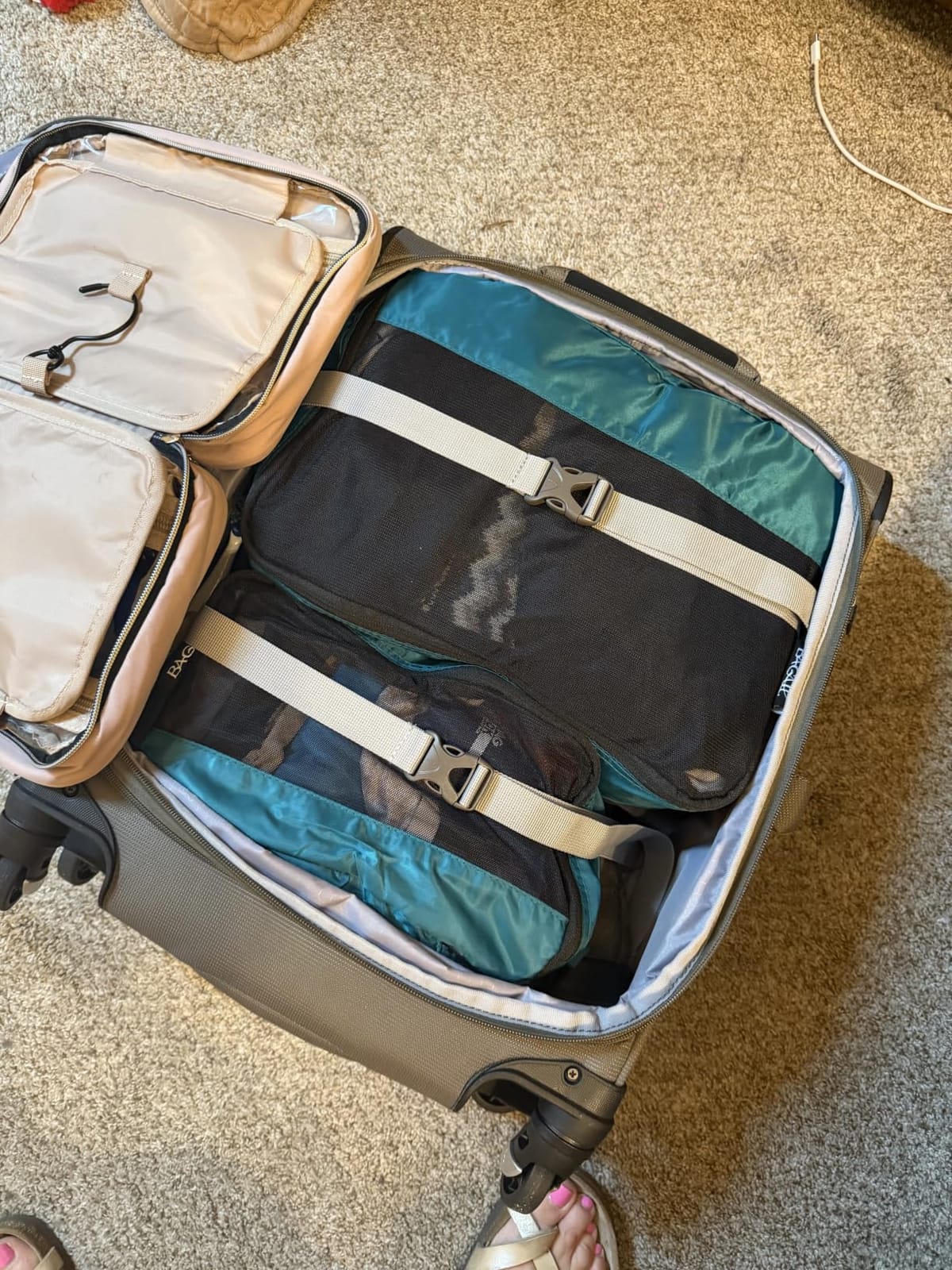 Travelpro Maxlite 5 Softside Checked Luggage Spinner, Black, 25-Inch | Medium Checked Suitcase, Expandable With 4 Wheels, Lightweight & Versatile Travel Design, Men & Women customer photo 1