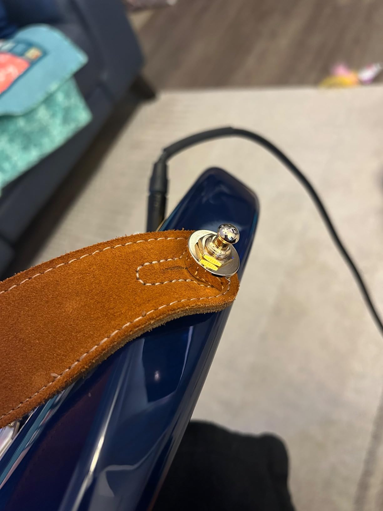 Fender Strap Locks and Buttons, Black (2) customer photo 1