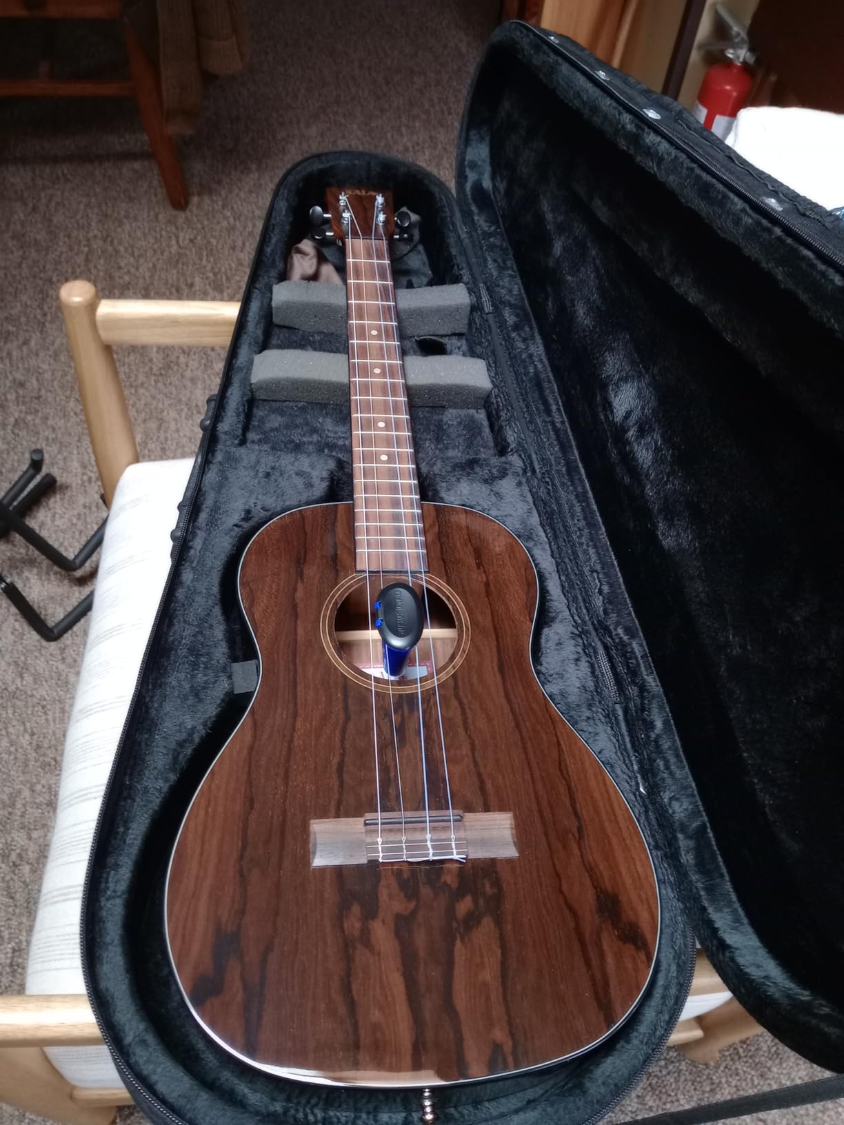 Kala KA-ZCT-B Ziricote Baritone Ukulele customer photo 2