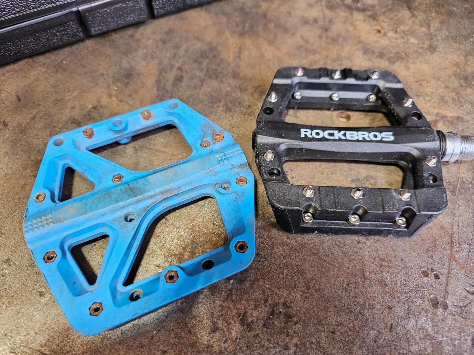 ROCKBROS Nylon Fiber Bike Pedals Lightweight Platform MTB BMX 9/16 inch customer photo 2