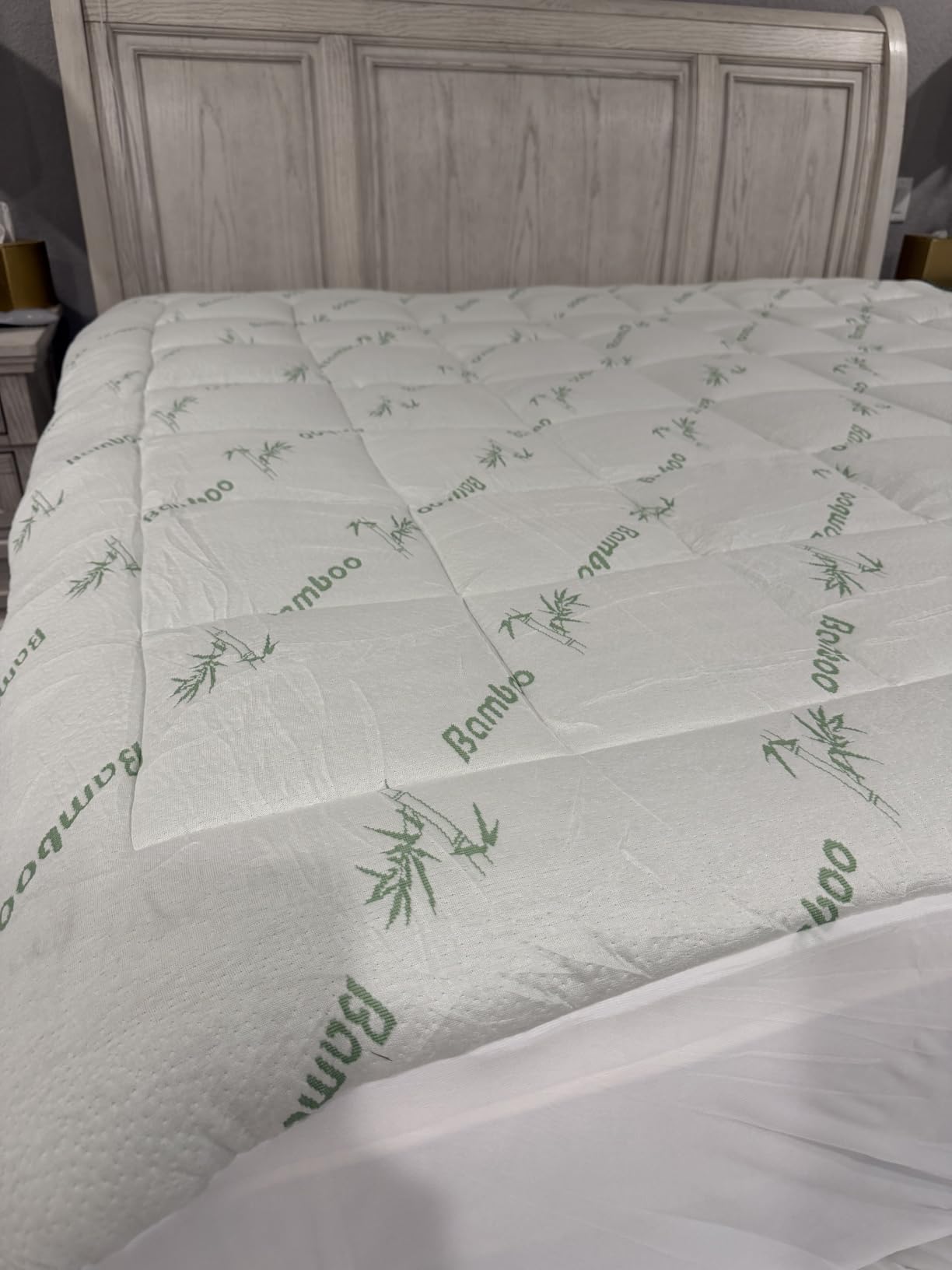 Niagara Sleep Solution Queen Ultra Soft Mattress Topper - Rayon Derived from Bamboo, 20