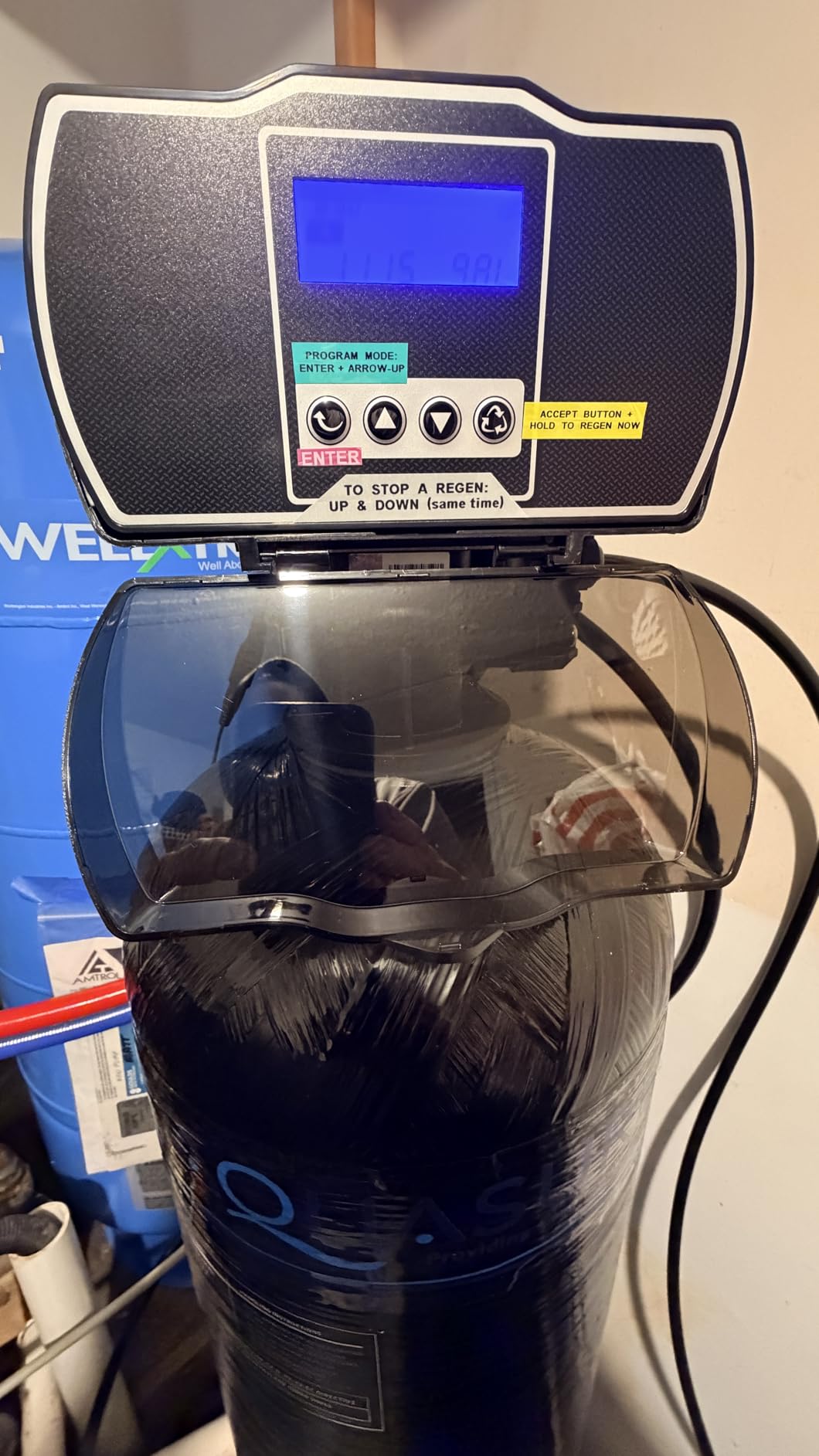Aquasure Harmony Series 32,000 Grains Whole House Water Softener with High Performance Automatic Digital Metered Control Head | Reduces Hardness and Improves Water Quality | for 1-2 bathrooms customer photo 2