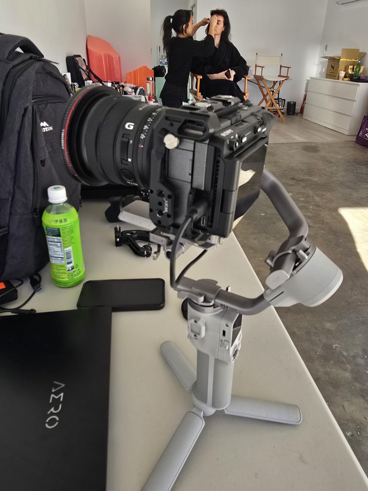 DJI RS 4 Mini, Gimbal Stabilizer for Camera, Canon/Sony/Nikon/Fujifilm | 3rd-Gen Native Vertical Shooting, 2nd-Gen Automated Axis Locks, Teflon Enhanced Balancing customer photo 2