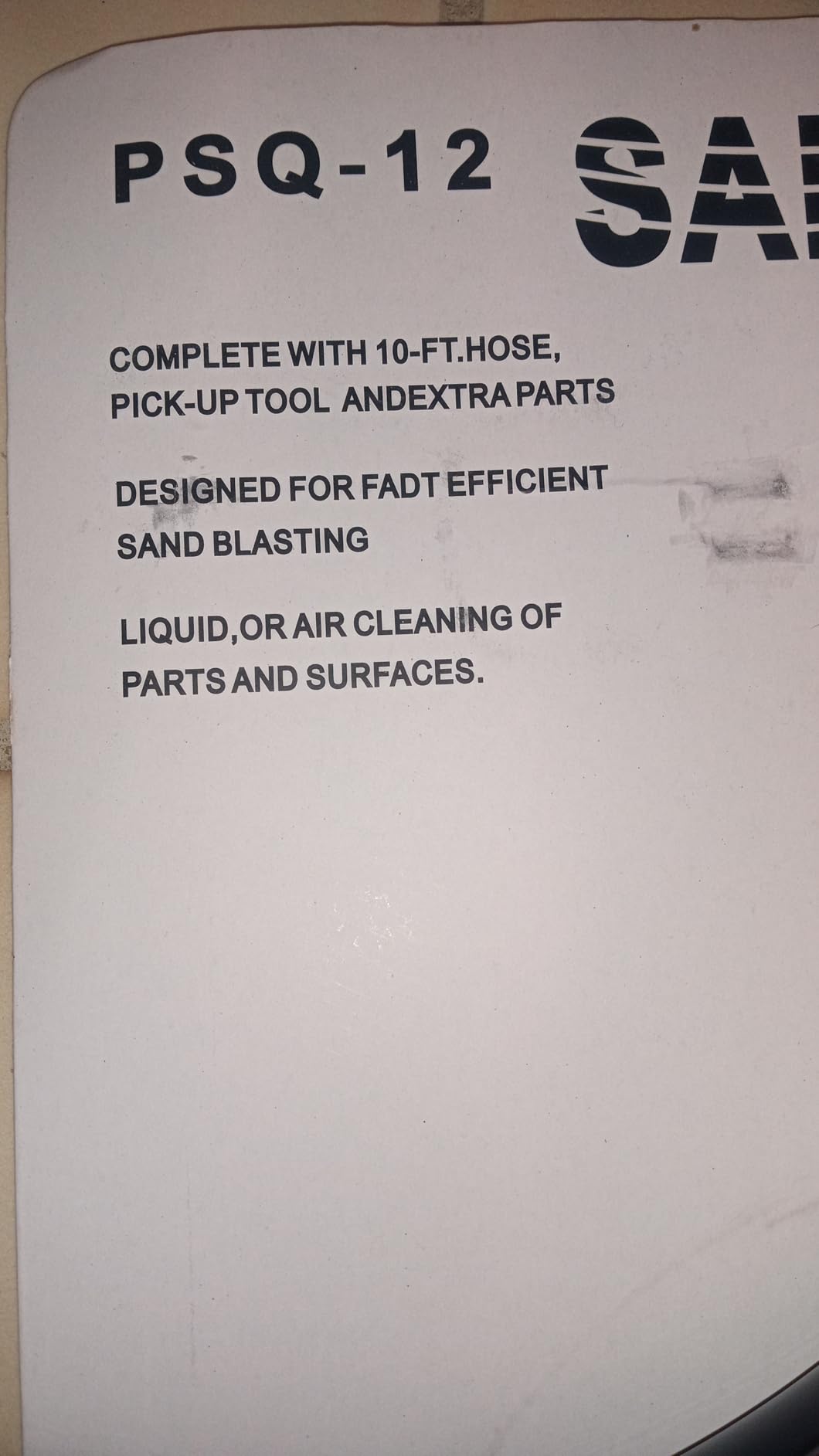 Wogoboo Sand Blaster Kit Blasting Sandblaster Siphon Feed Gun Nozzle Rust Remove Abrasive Sand Blasting for Sandblast Cabinets customer photo 2