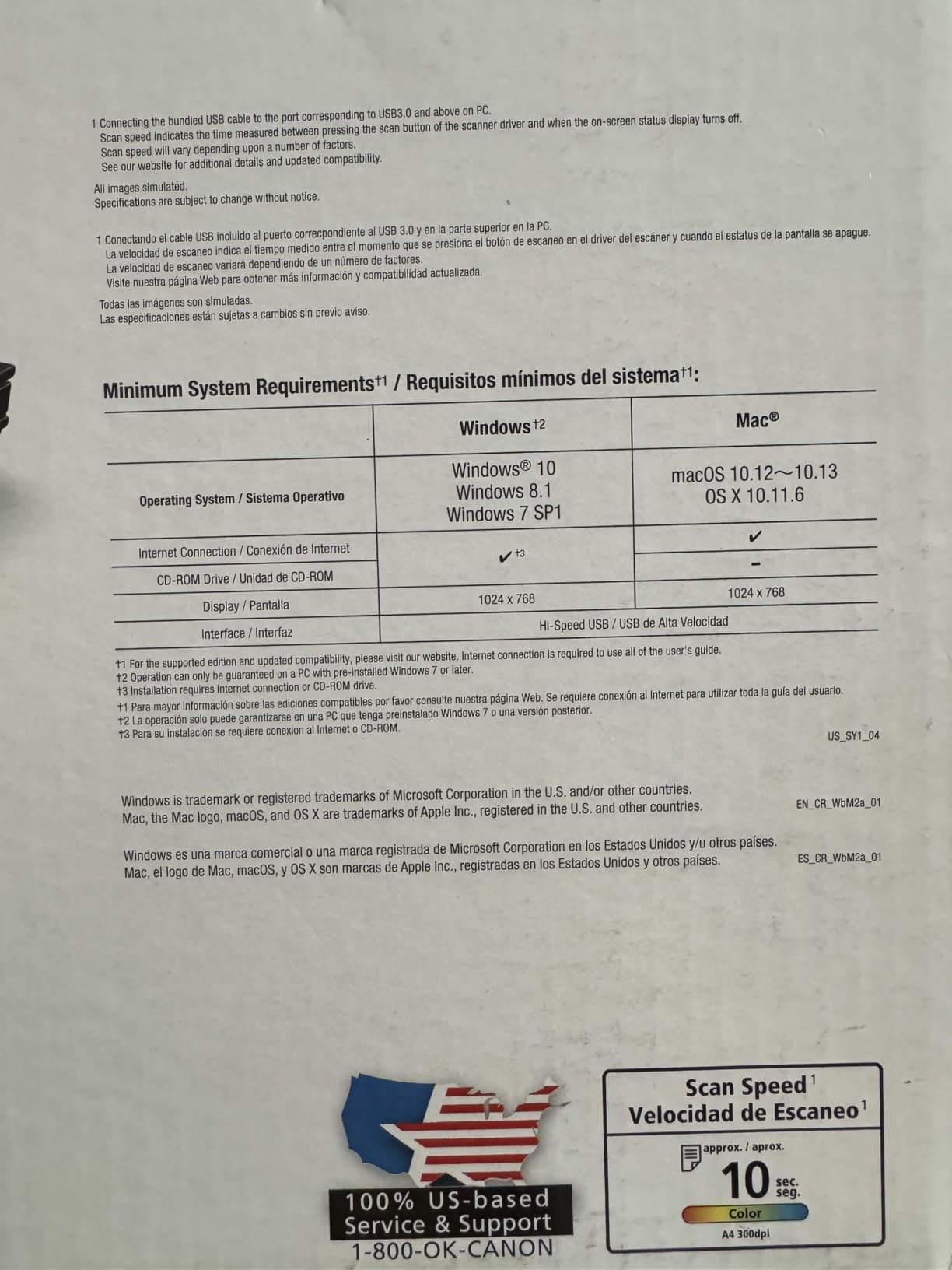 Canon Canoscan Lide 300 Scanner (PDF, AUTOSCAN, Copy, Send) customer photo 1