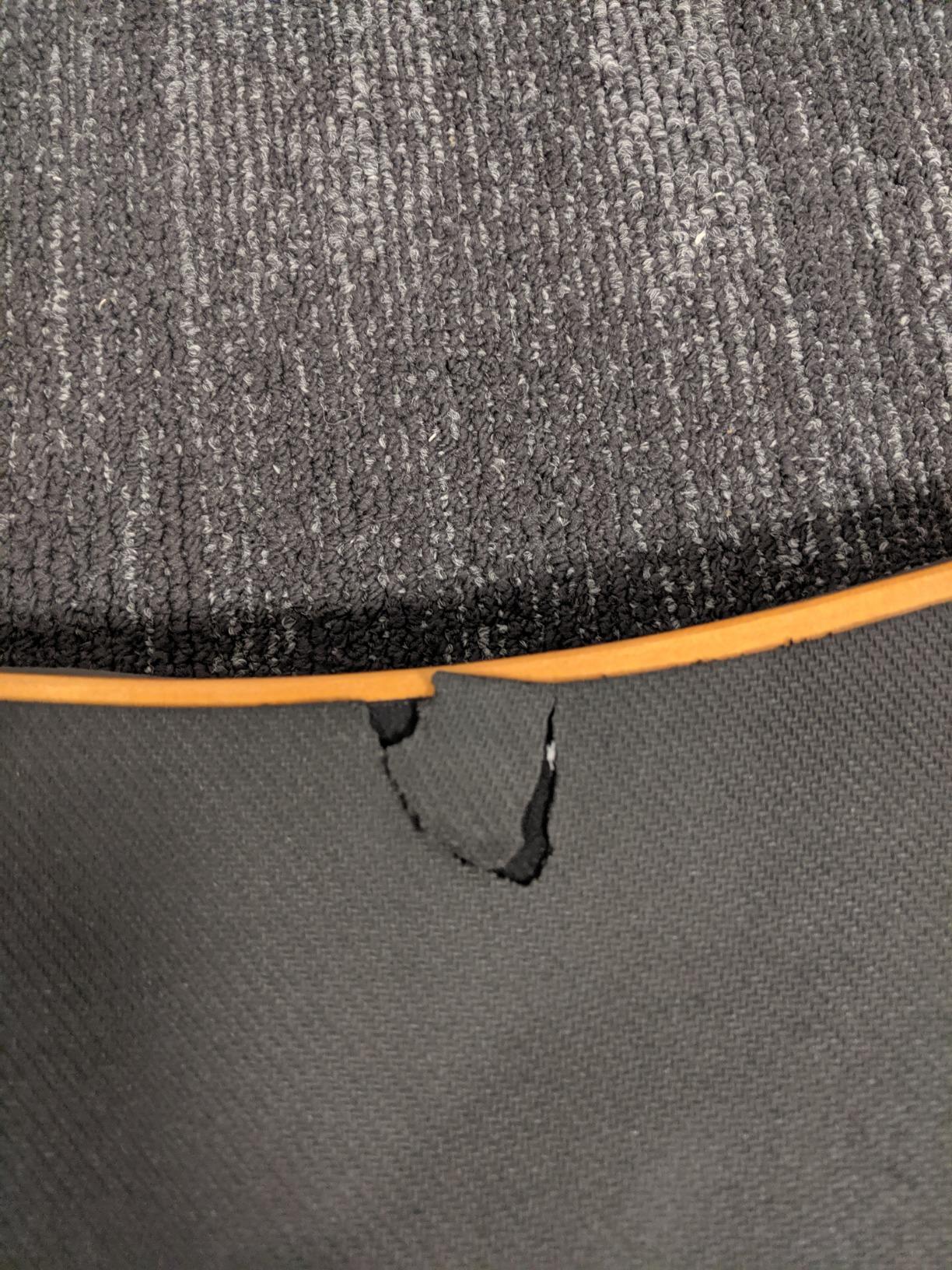 FEZIBO Standing Desk Mat Balance Board, Obsidian Black | Anti Fatigue Mat Standing Desk, Wobble Board with Ergonomic Design customer photo 1