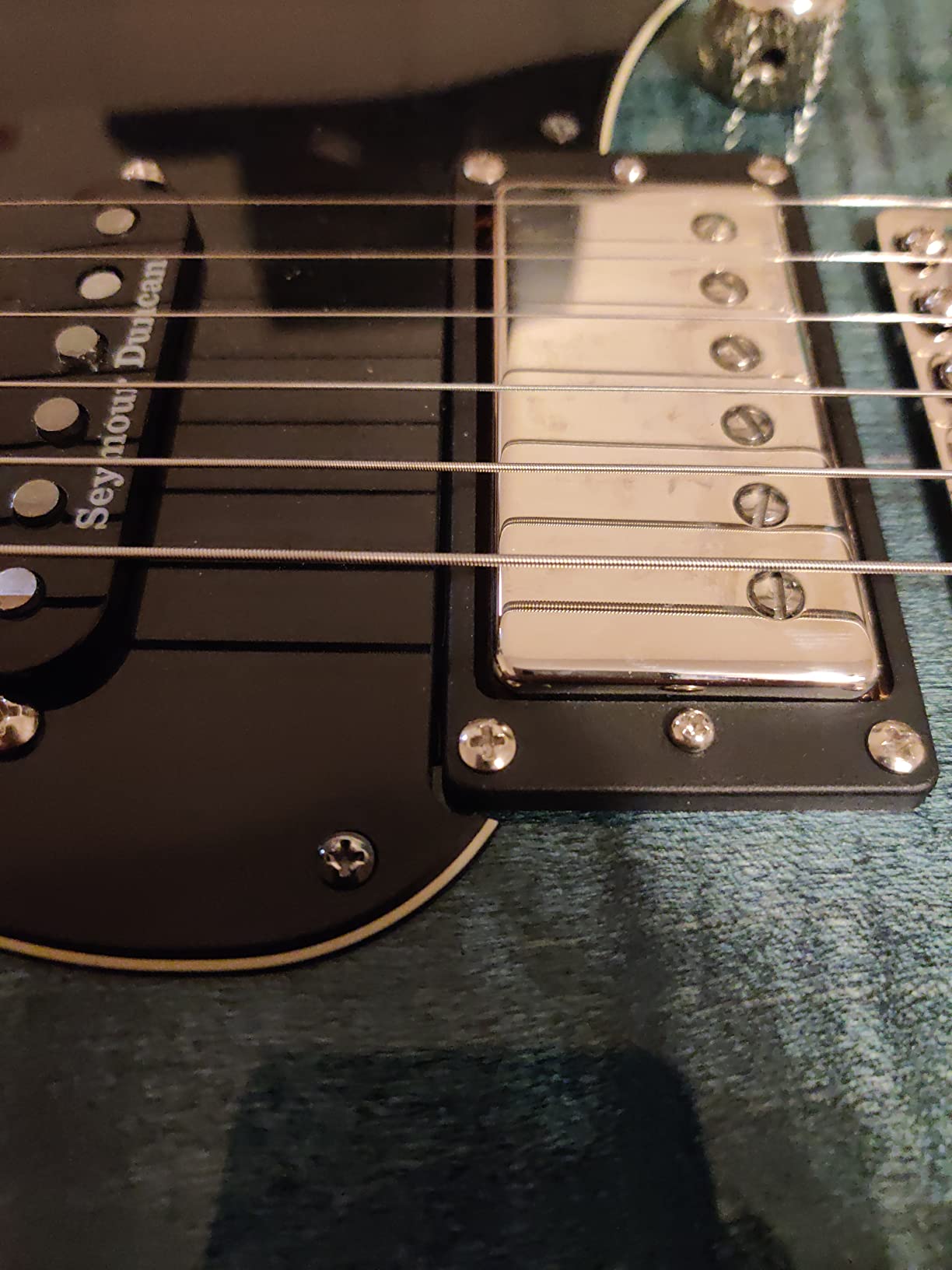 Yamaha 6 String Solid-Body Electric Guitar, Right, Translucent Black (PAC612VIIFM TBL) customer photo 1