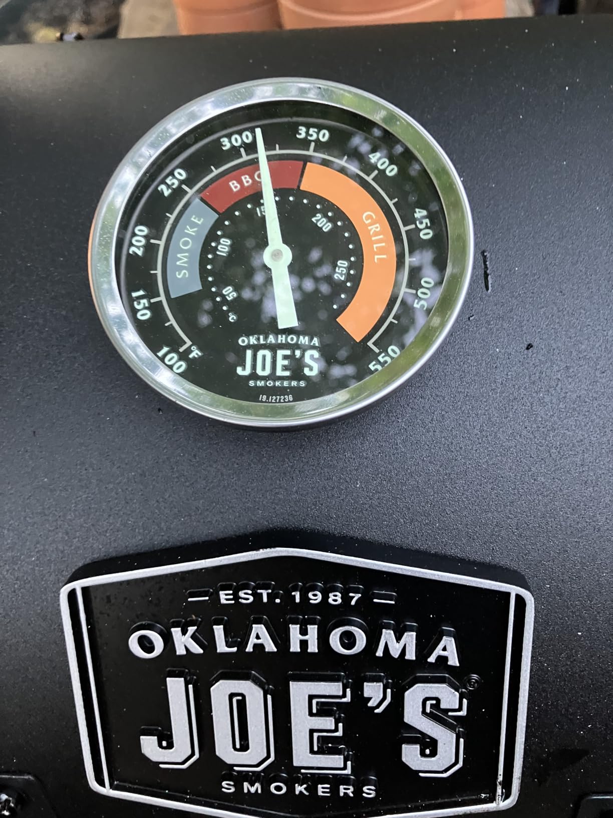 Oklahoma Joe's Rambler Portable Charcoal Grill with 218 sq. in. Cooking Area customer photo 1