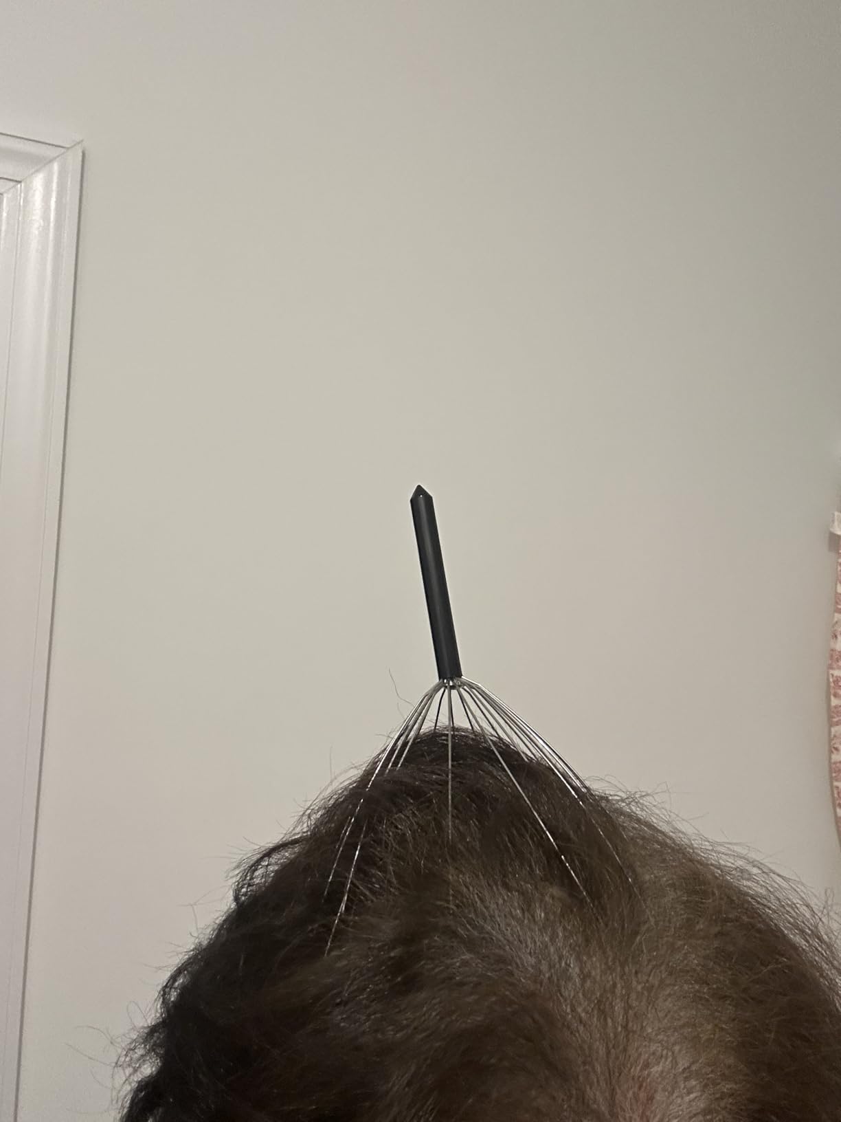 USAGA Head Massager Scalp Massager 20 Fingers Head Scratcher for Scalp Body Relaxing (Silvery) | for Head Massage and Body Relaxation customer photo 1