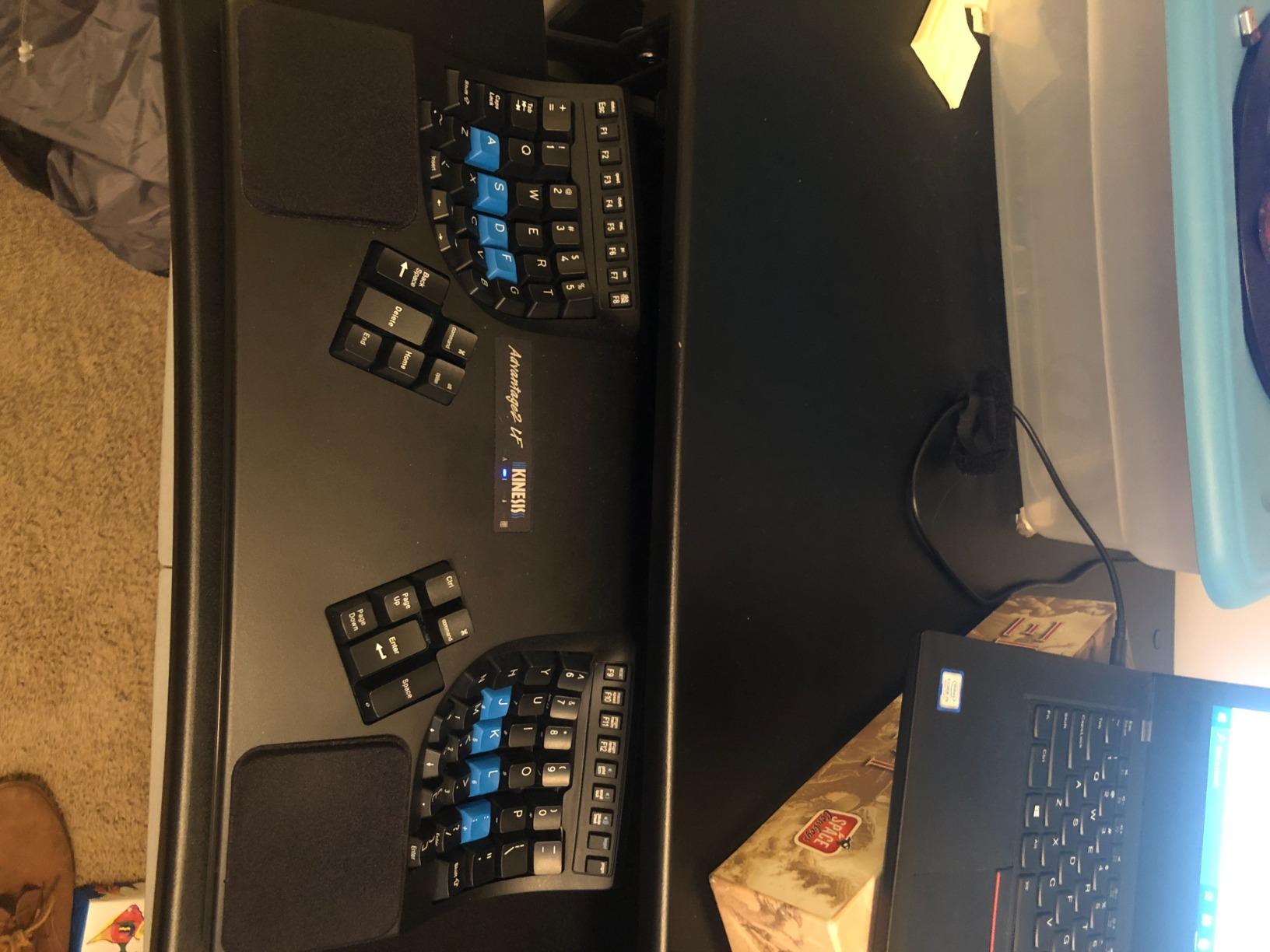 Kinesis Advantage2 Quiet LF Ergonomic USB Keyboard (KB600LFQ) customer photo 1