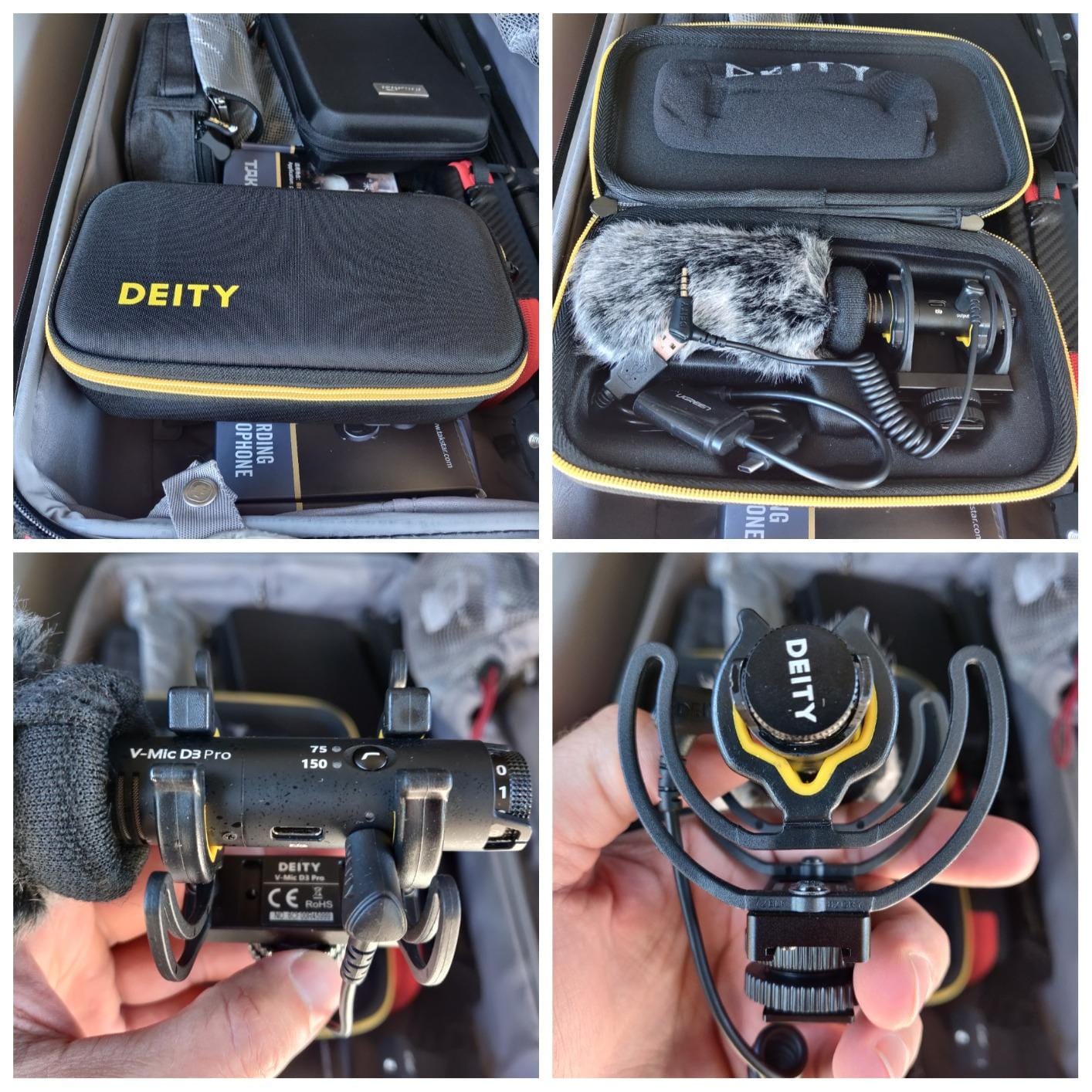 Deity V-Mic D3 Pro Location Kit Microphone for DSLRs, Camcorders, Smartphones, Tablets, Handy Recorders, Laptops customer photo 2