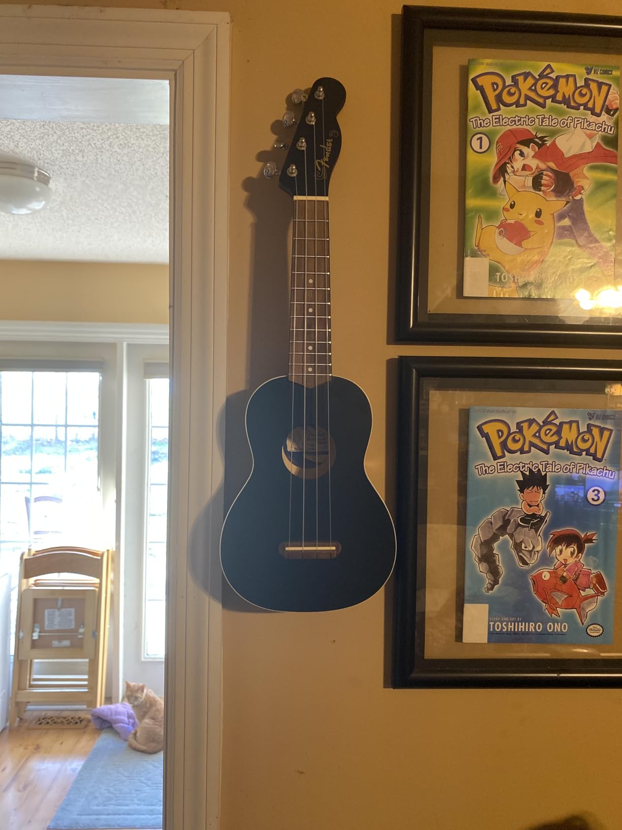 Fender Venice Soprano Ukulele, Black customer photo 1