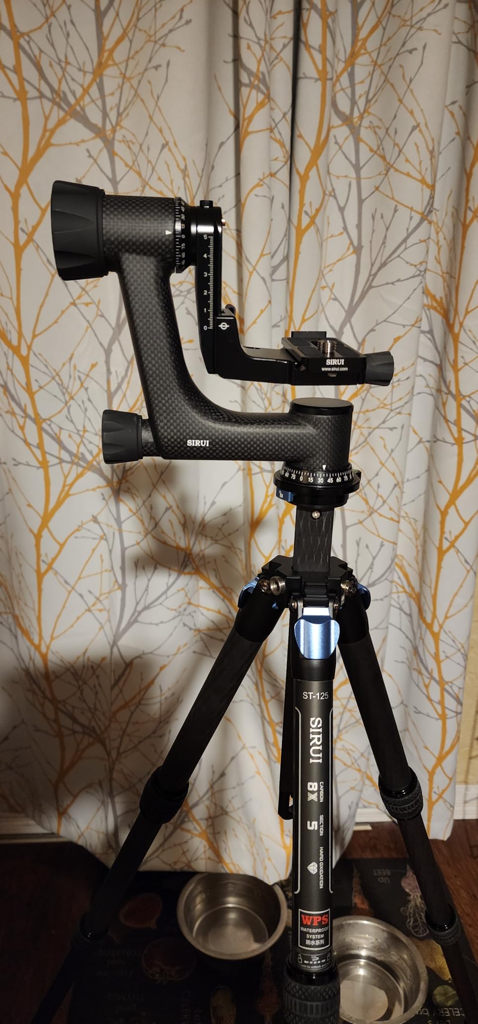 SIRUI PH-10 Gimbal Head, 360° Panoramic Tripod Head, 15kg, 600mm Telephoto, 10-Layer Carbon Fiber customer photo 1