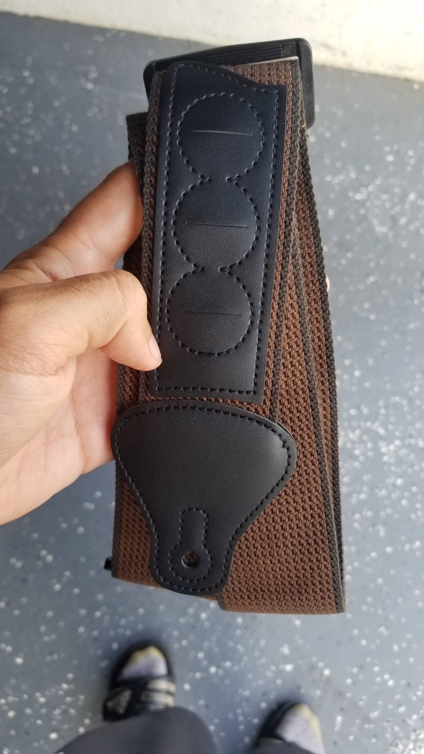 tifanso Cotton Guitar Strap with Pick Holder for Acoustic & Electric Guitar customer photo 2