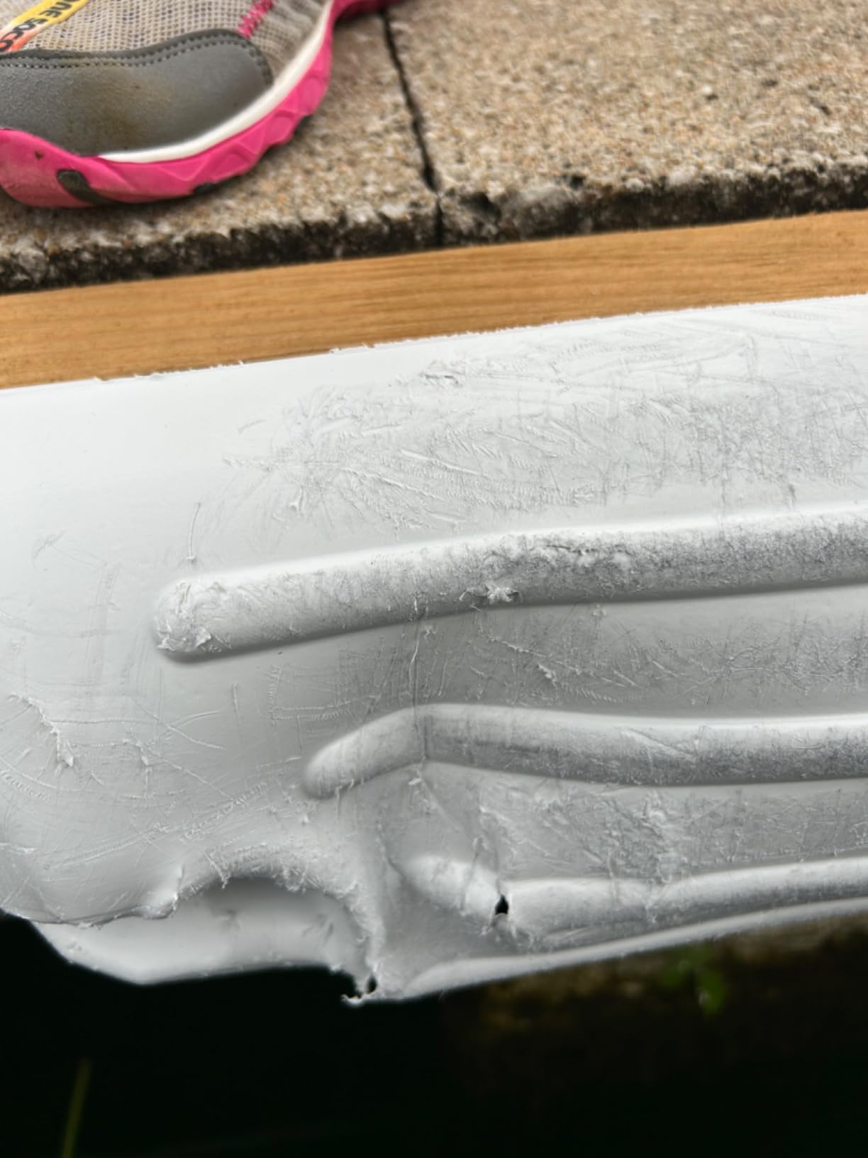 Attwood 93537-1 Dock Fender - Long, White, Standard customer photo 2