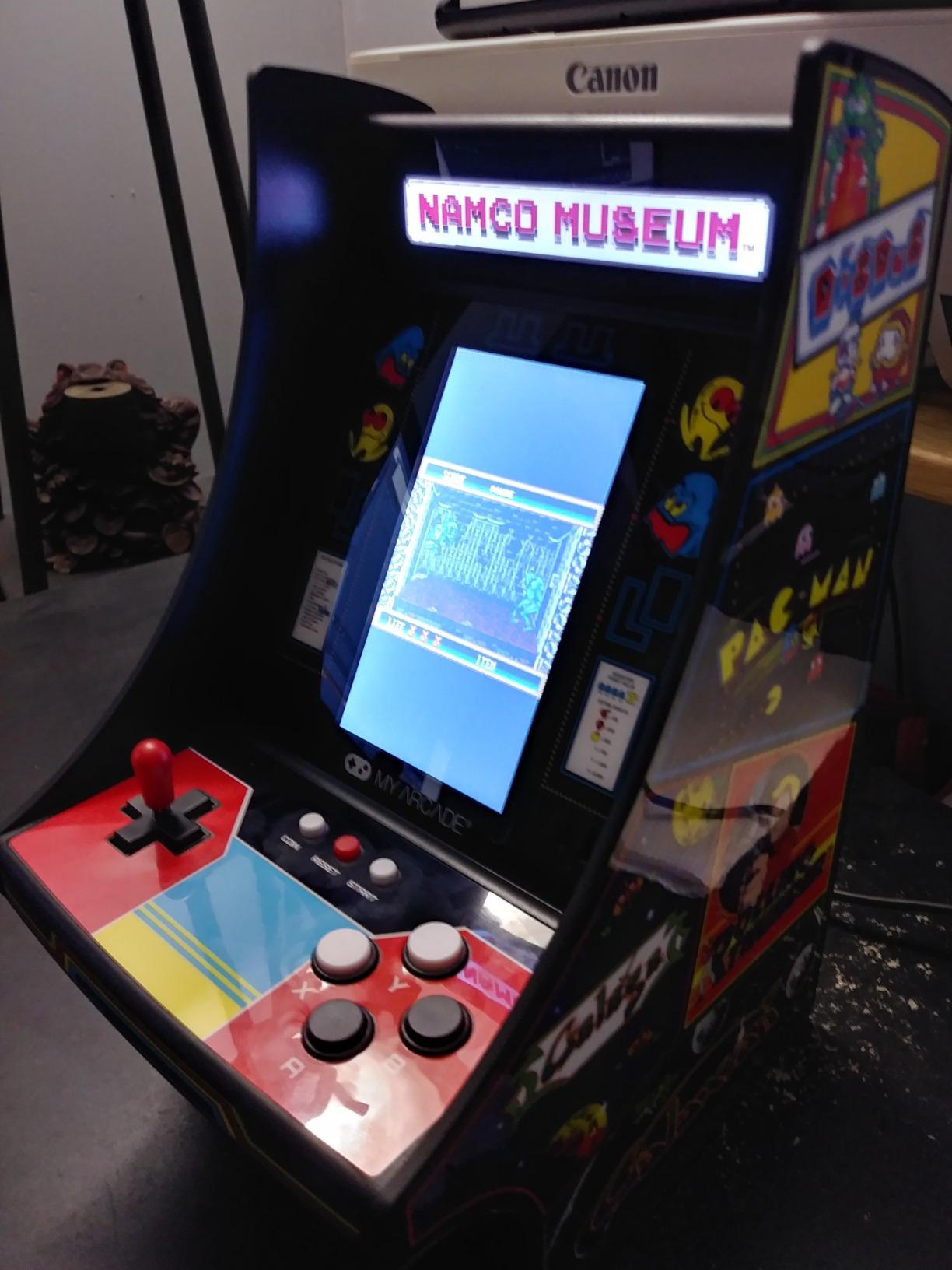 My Arcade Mini Player 10 Inch Arcade Machine Bandai Namco Museum customer photo 2