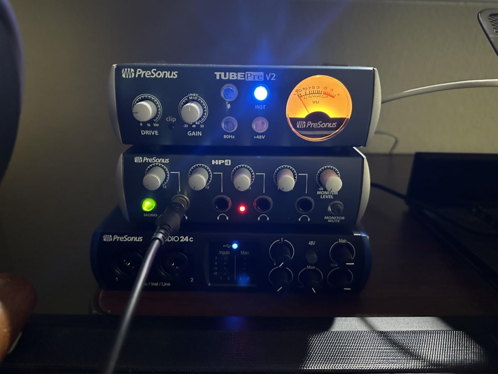 PreSonus Studio 24c 2x2, 192 kHz, USB Audio Interface with Studio One DAW Recording Software | USB Audio Interface with Studio One DAW Recording Software customer photo 1