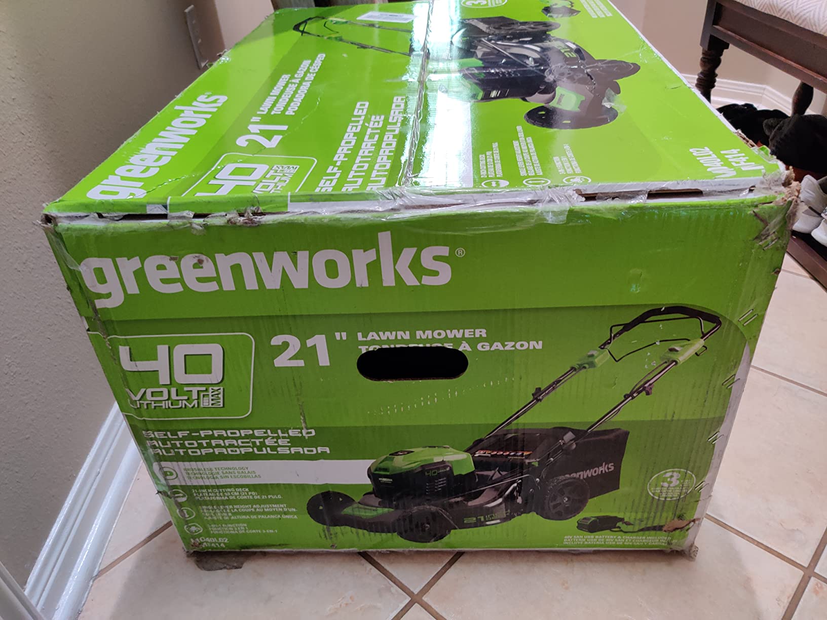Greenworks 40V 21