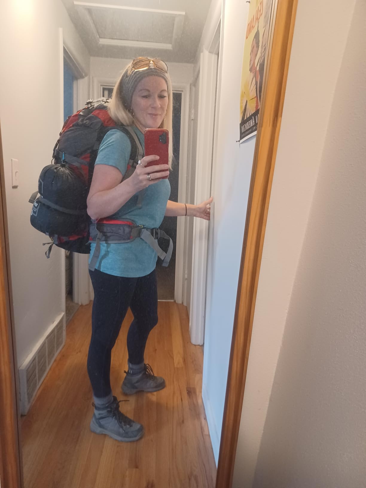 WoneNice 50L(45+5) Waterproof Hiking Backpack Outdoor Daypack w/Rain Cover customer photo 2