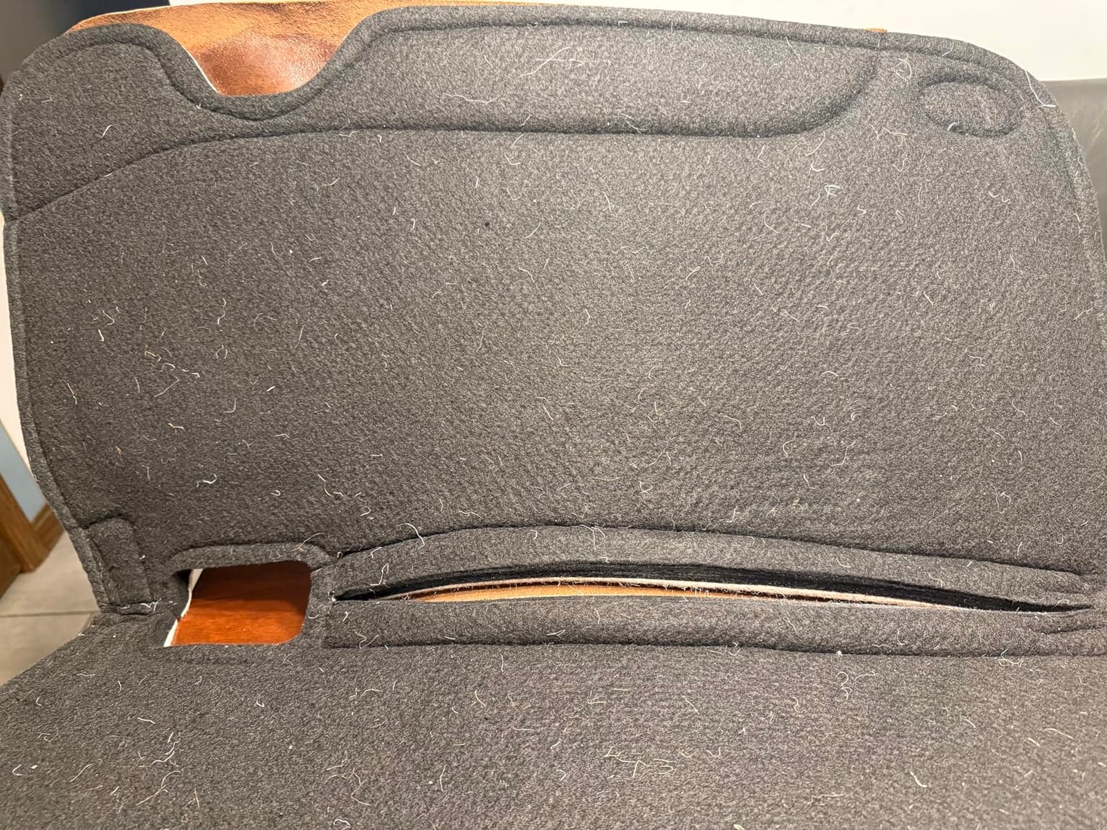 Southwestern Equine OrthoRide Made in USA Premium All Wool Build up, Saddle Pad Western, Classic Contour Saddle Pad, Ortho Pad Horse Saddle Pad, Saddle Blanket, 30x30 & 31x32 customer photo 1
