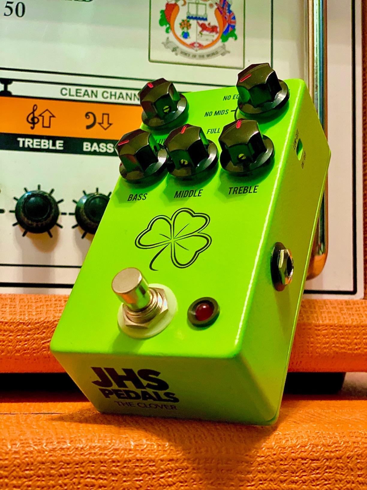JHS Pedals JHS Clover Preamp/Boost Guitar Effects Pedal customer photo 1