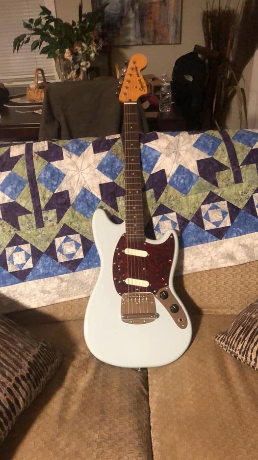 Squier Classic Vibe 60s Mustang Short Scale Electric Guitar, Sonic Blue customer photo 1