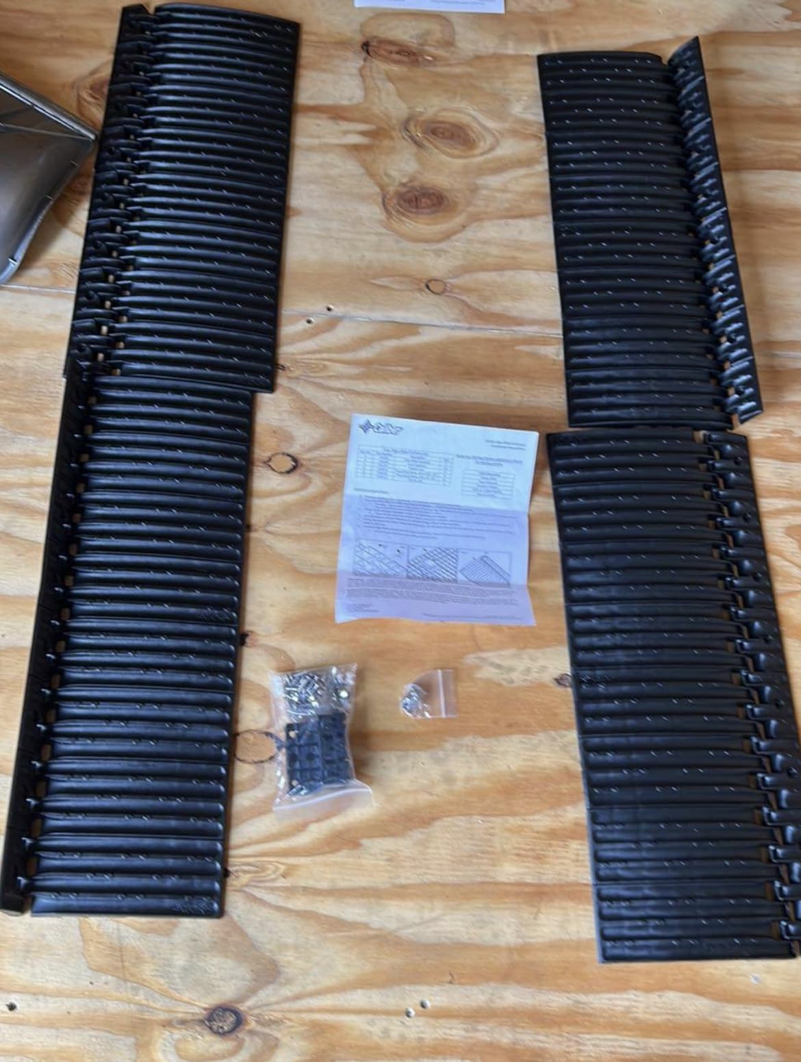 Caliber Edge Glides Trailer Ramp Edge Protectors - Smooth Ground-to-Ramp Transition - Edge Glides 2.0, 4-Piece Kit | Carbide glide protector customer photo 1