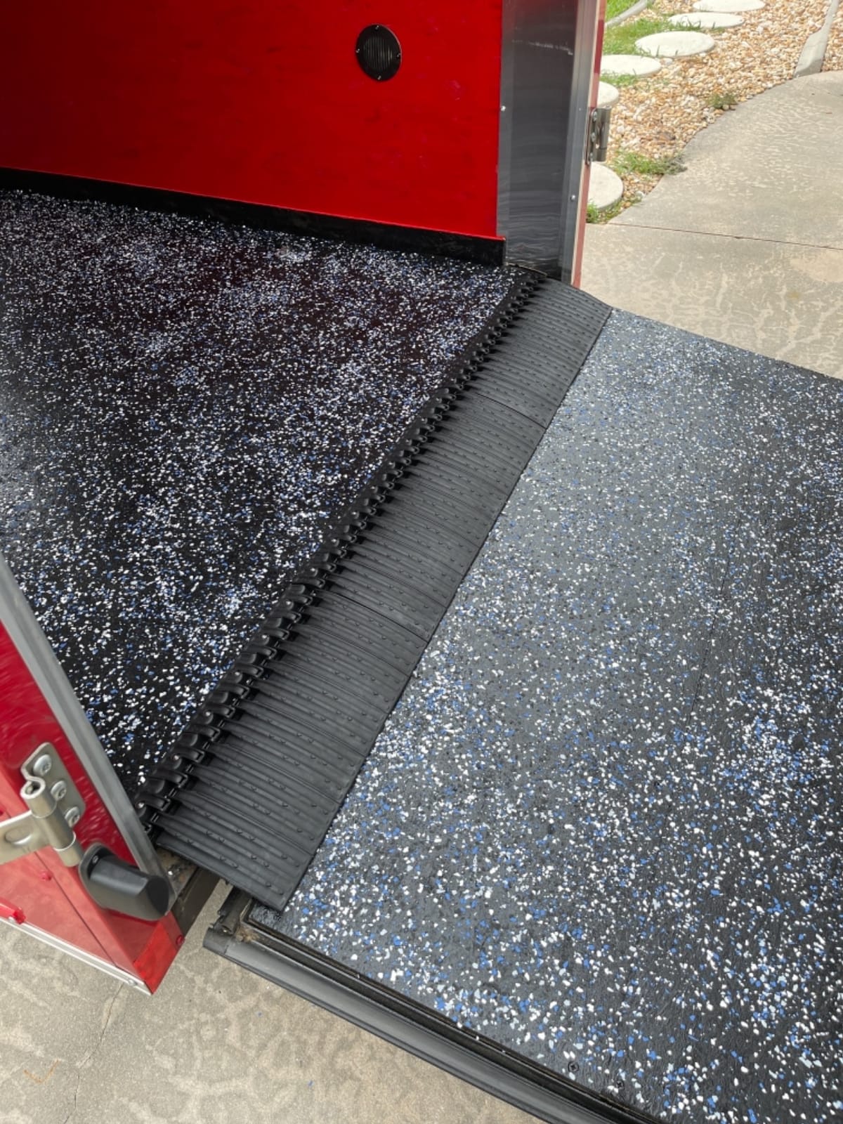 Caliber Edge Glides Trailer Ramp Edge Protectors - Smooth Ground-to-Ramp Transition - Edge Glides 2.0, 4-Piece Kit | Carbide glide protector customer photo 2