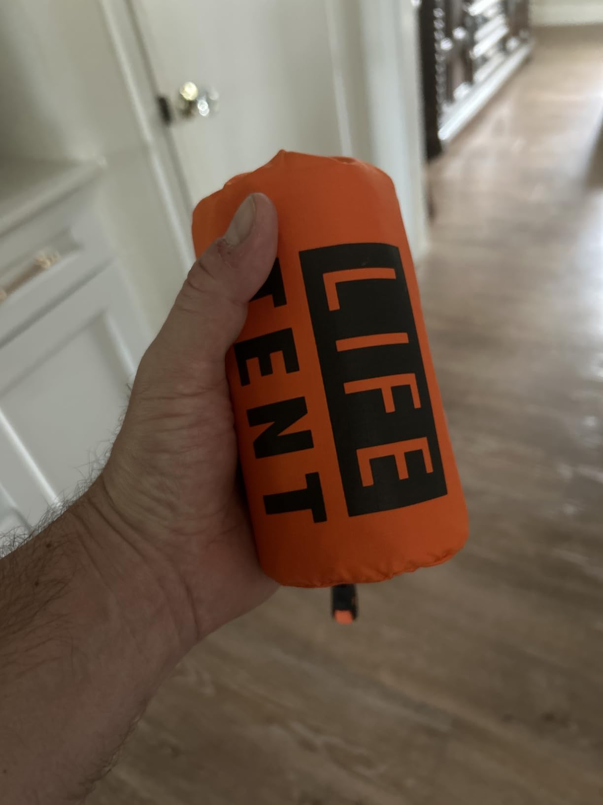 Go Time Gear Survival Life Tent - 2 Person Mylar Emergency Shelter Tube Tent + Paracord - All-Weather Protection for Camping, Hiking, & Survival Kits - Includes Emergency Whistle customer photo 2