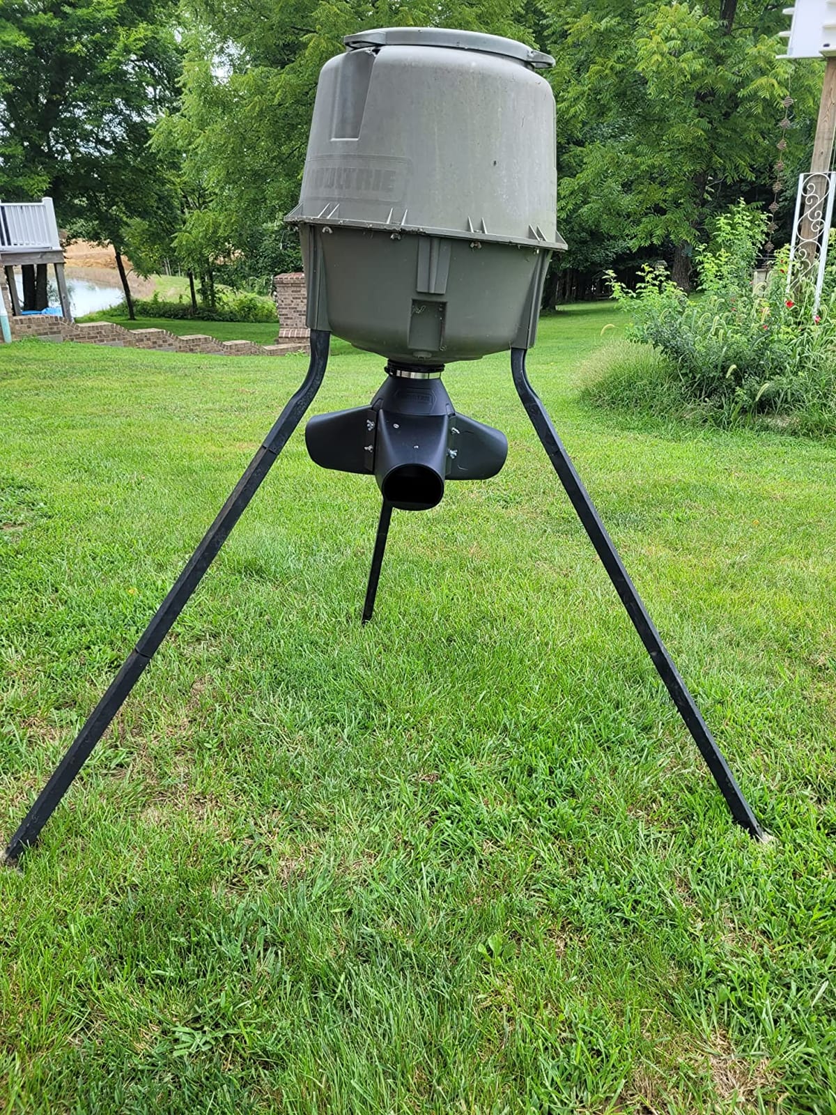 Moultrie Gravity Feeder Kit with Quick-Lock Adapter - Gravity-Fed Design, No Power Needed customer photo 1