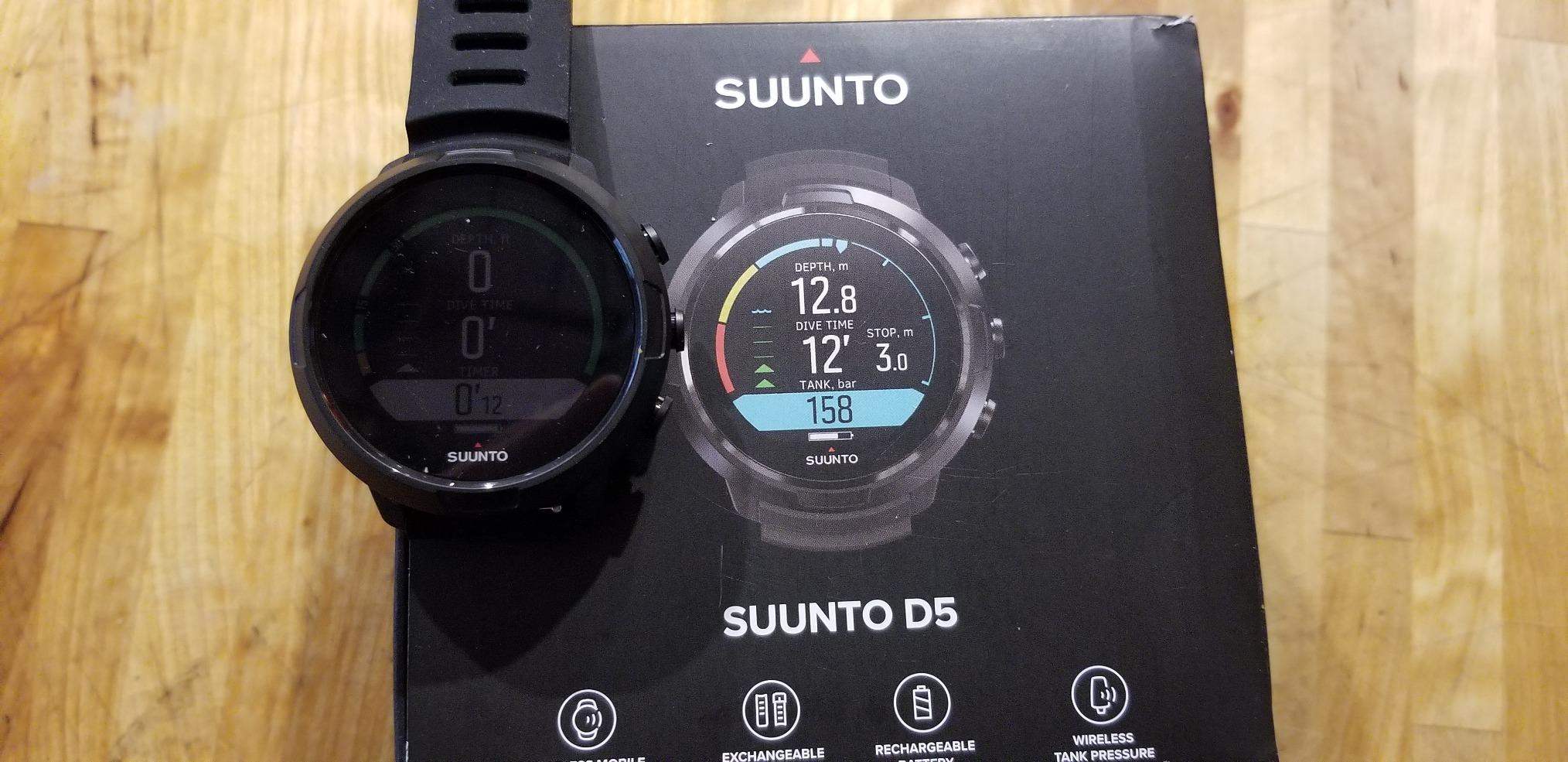SUUNTO D5 Dive Computer, Color Display 100m Waterproof, All Black | Wireless Tank Pressure Support, Vibration Alarm, Digital Compass, Extensive Scuba & Freedive Features, Up to 12H Diving Time customer photo 1