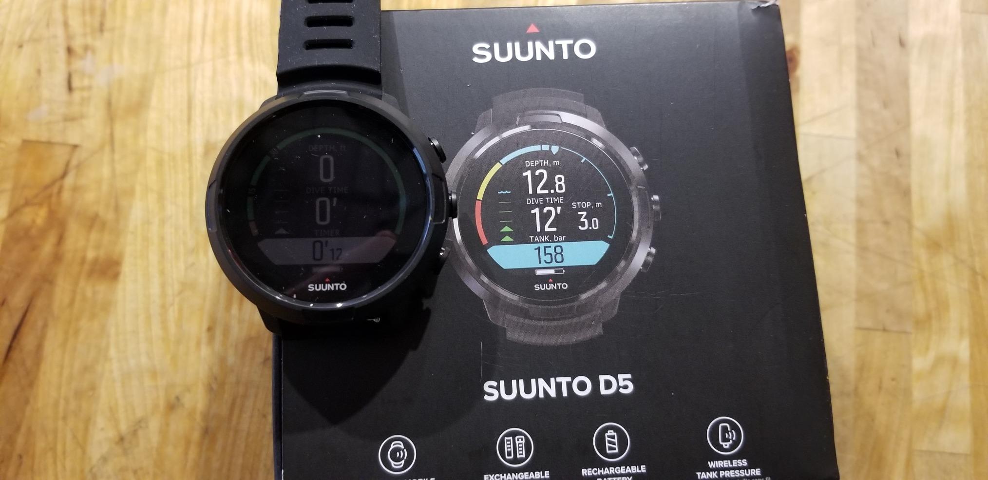 SUUNTO D5 Dive Computer, Color Display 100m Waterproof, All Black | Wireless Tank Pressure Support, Vibration Alarm, Digital Compass, Extensive Scuba & Freedive Features, Up to 12H Diving Time customer photo 2