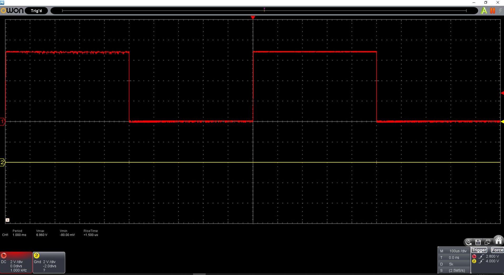 Owon VDS1022I USB PC Oscilloscope, MIT USB Isolation, 25 MHz customer photo 2