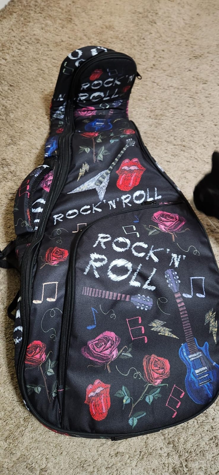 CAHAYA Electric Guitar Bag Padded Electric Guitar Gig Bag Case 0.35in Padding Dual Adjustable Shoulder Strap Electric Guitar Case CY0175 customer photo 1