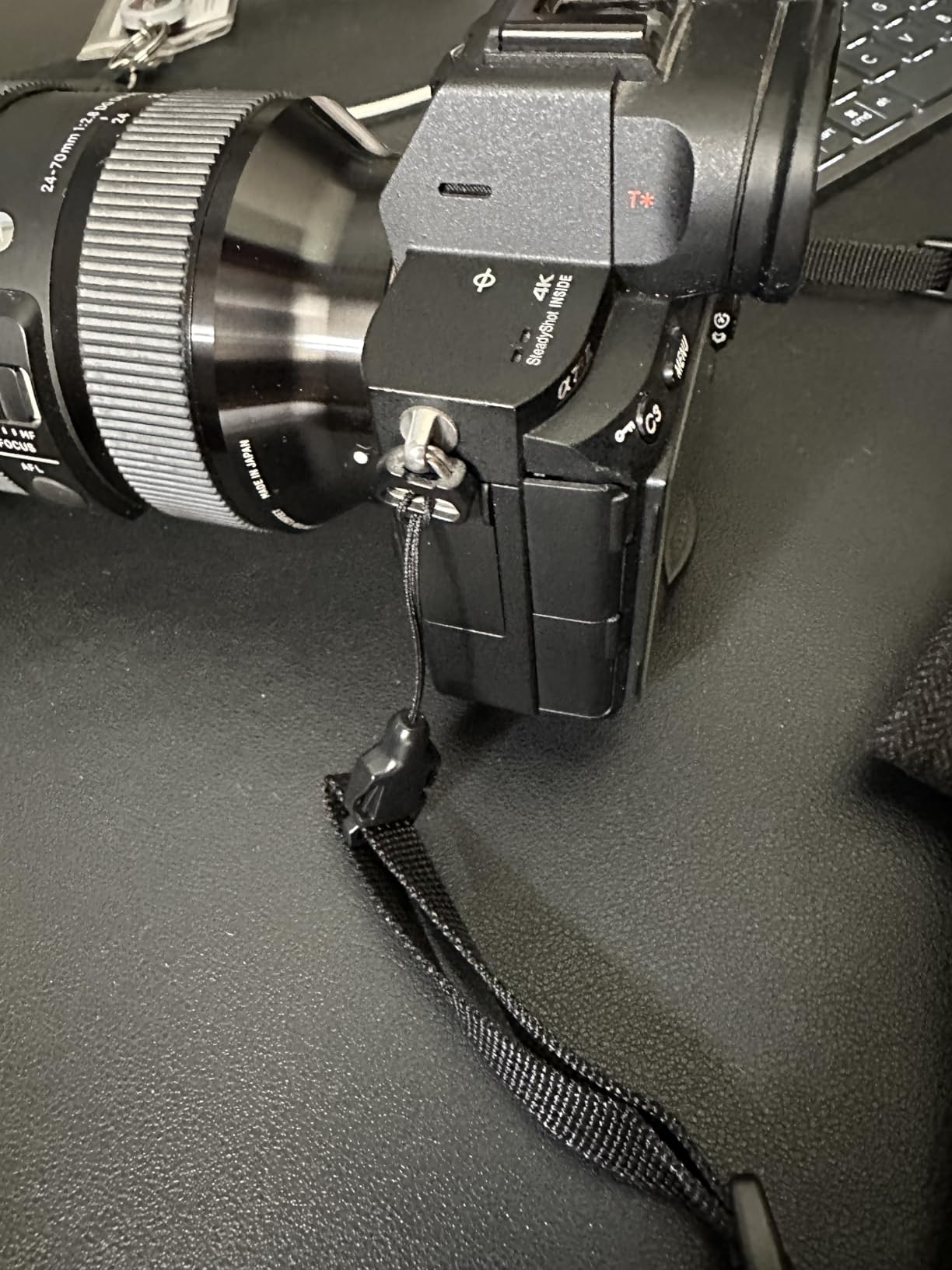 Camera Strap Canvas Black Shoulder Strap with Quick Release Buckles | Adjustable Vintage Neck Shoulder Carrying Strap for DSLR SLR Most Digital Cameras customer photo 1