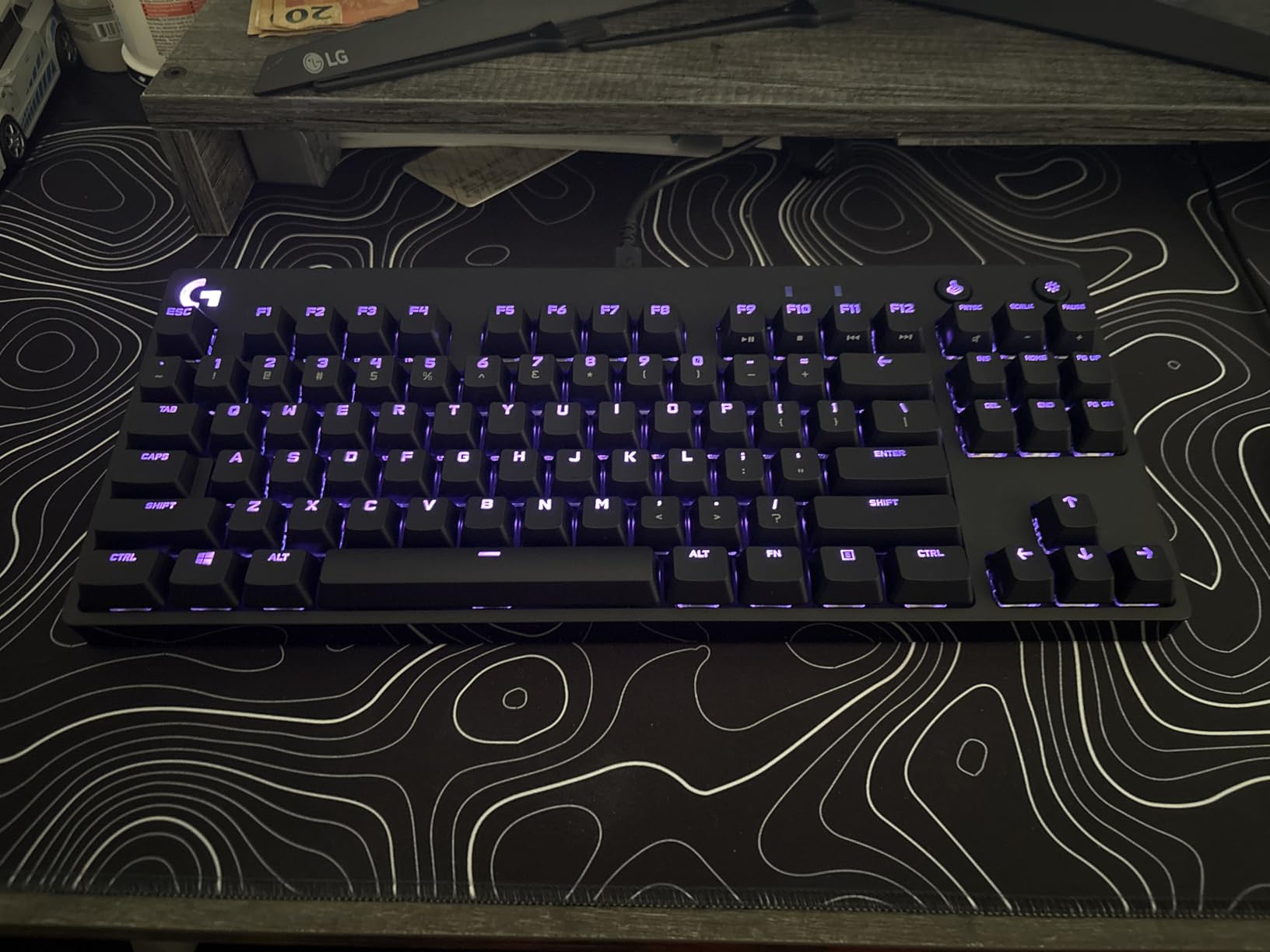 Logitech G PRO Mechanical TKL Tenkeyless Gaming Keyboard (Clicky) - Black customer photo 2