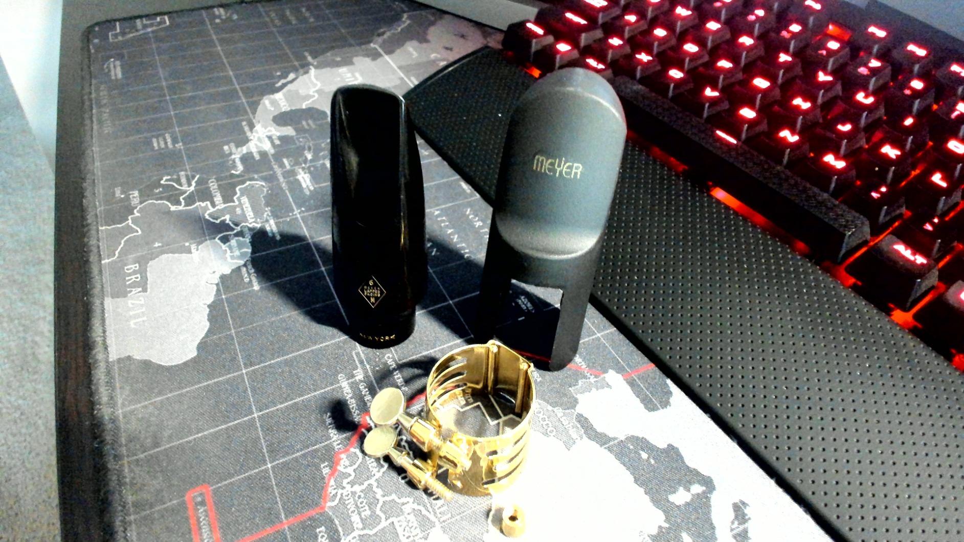 Meyer 1013851 Alto Saxophone Mouthpiece 100th Anniversary [New York] Size: 5M customer photo 1